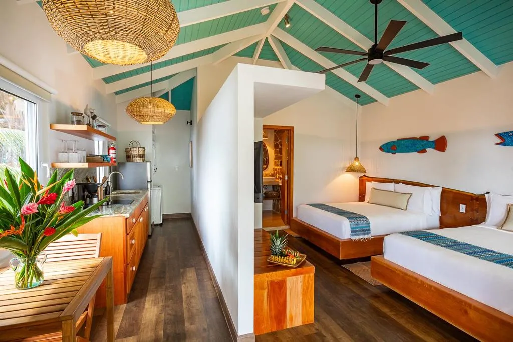 Bed in Kalimera Beach Hotel