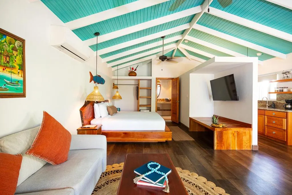Bed in Kalimera Beach Hotel