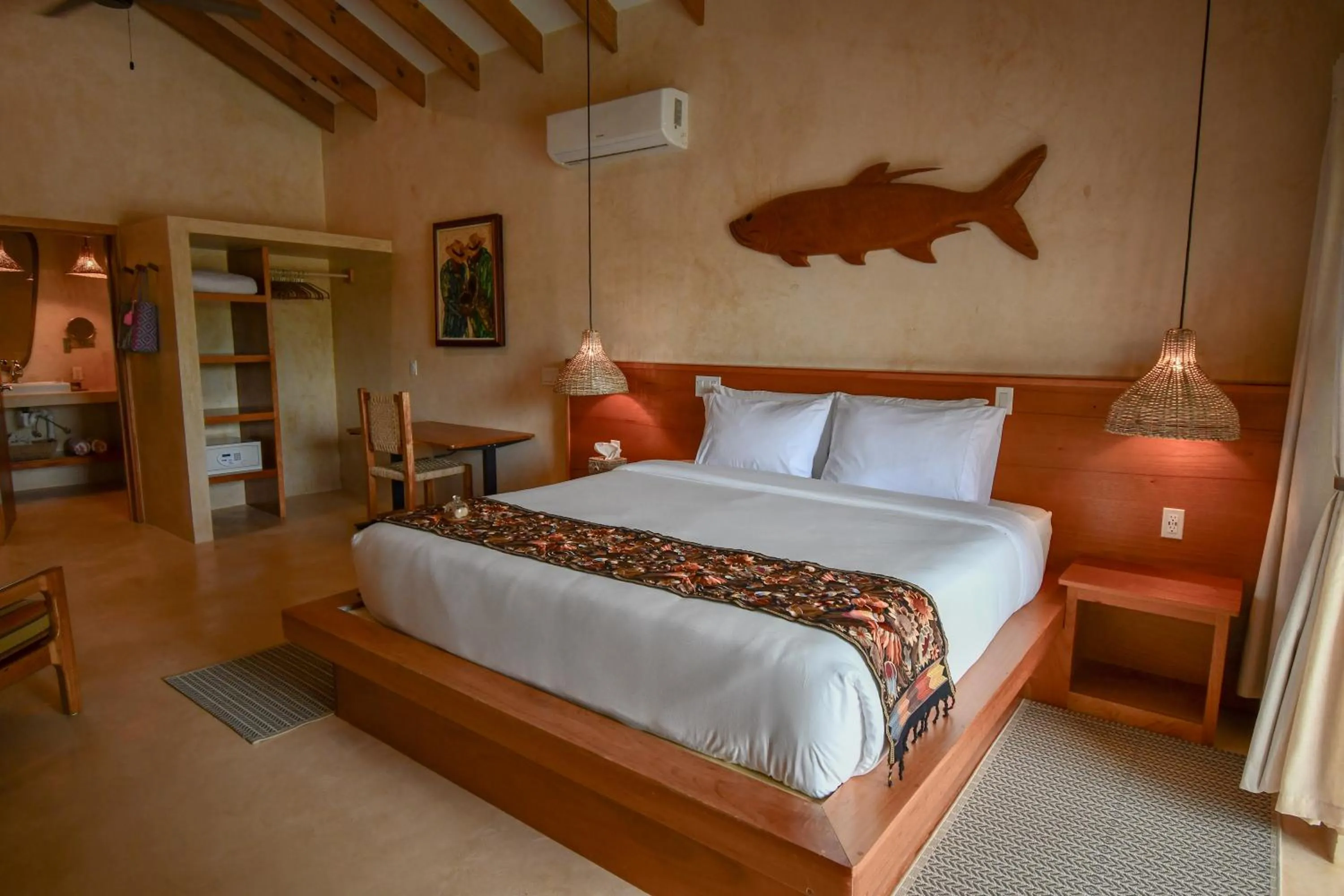 Seating area, Bed in Kalimera Beach Hotel