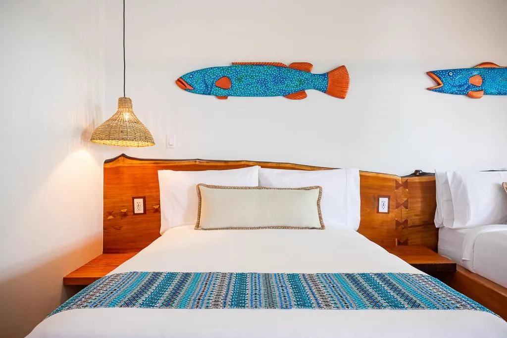 Bed in Kalimera Beach Hotel