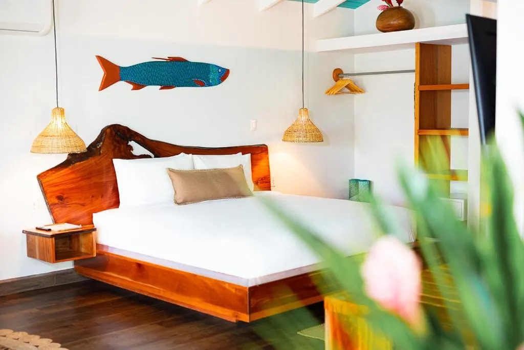 Bed in Kalimera Beach Hotel