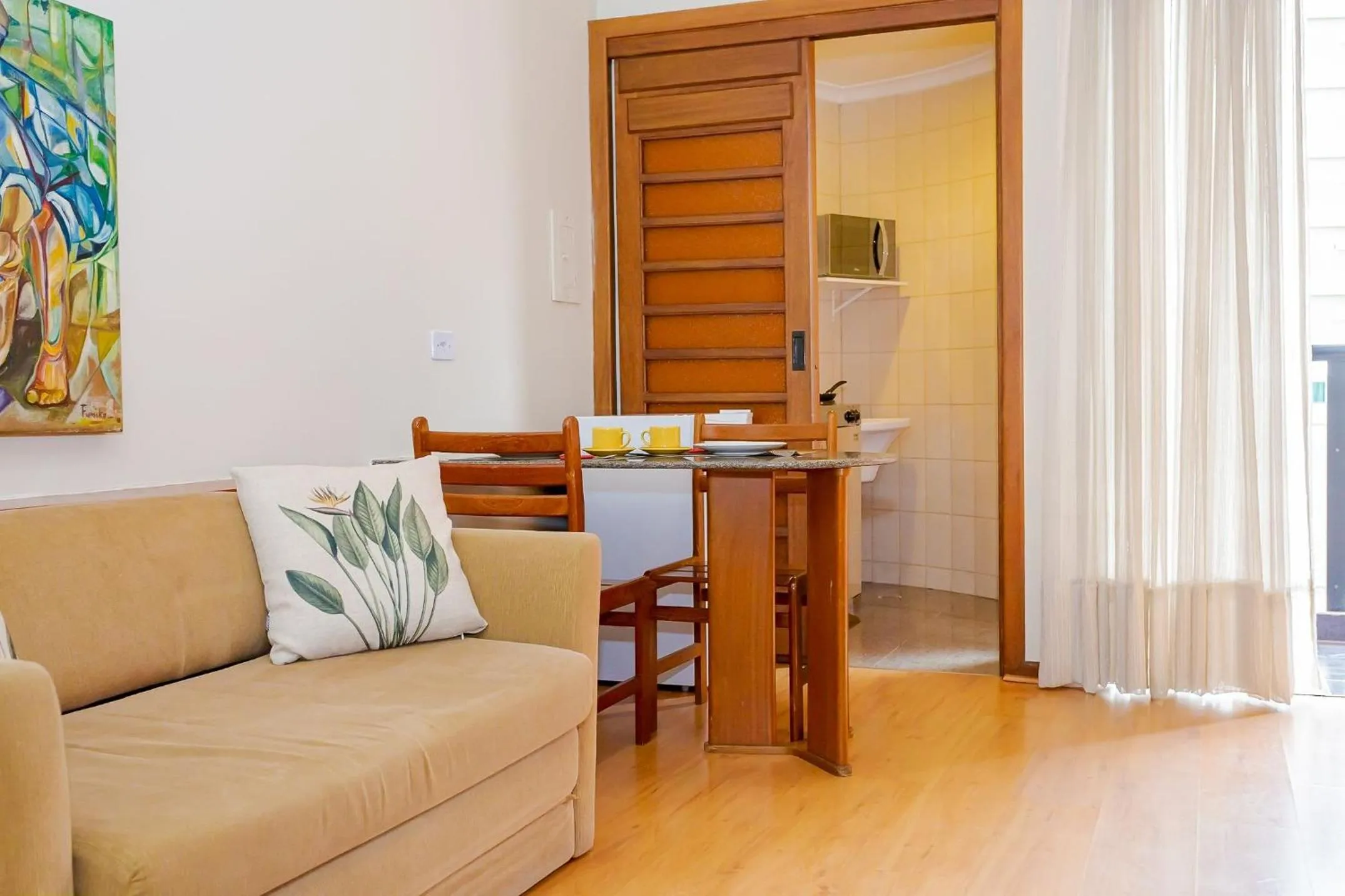 Living room in Batel Residence | Avenida do Batel | Gonzaga Stays