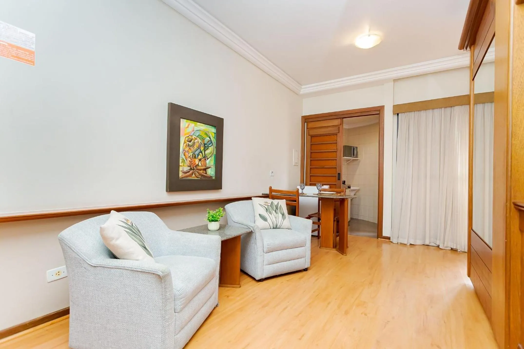 Living room in Batel Residence | Avenida do Batel | Gonzaga Stays