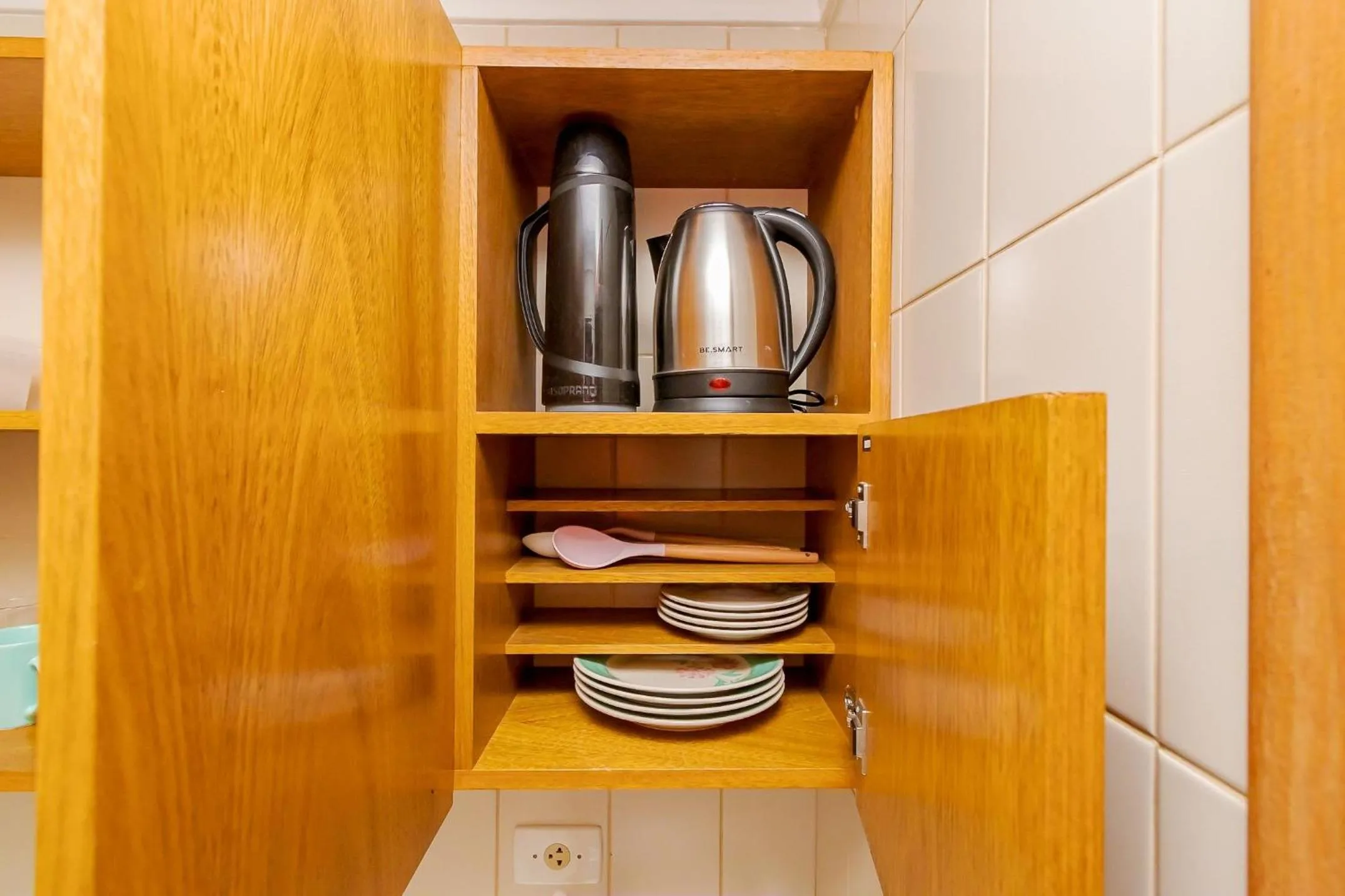 Kitchen or kitchenette in Batel Residence | Avenida do Batel | Gonzaga Stays