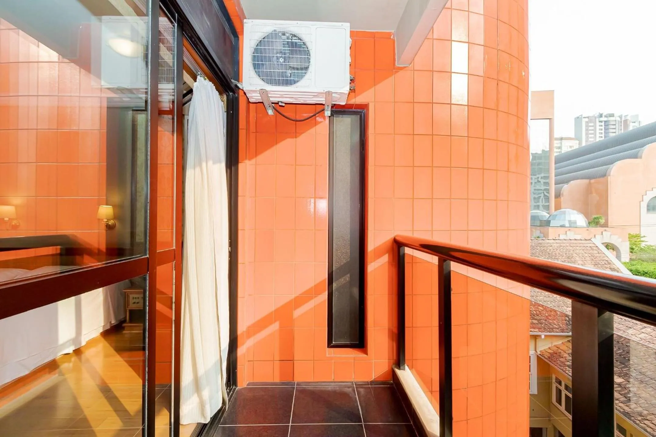 Balcony/Terrace in Batel Residence | Avenida do Batel | Gonzaga Stays