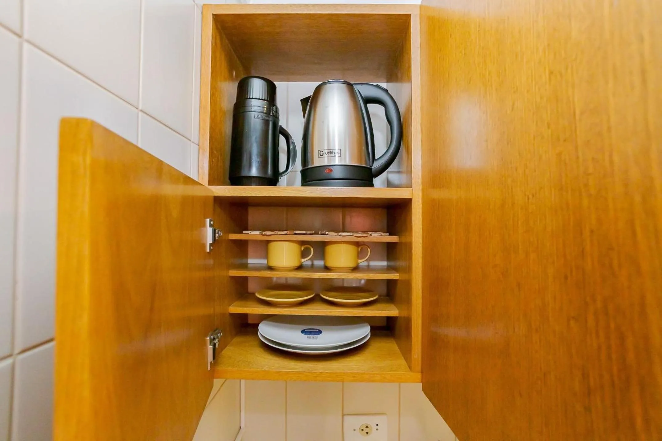 Kitchen or kitchenette in Batel Residence | Avenida do Batel | Gonzaga Stays