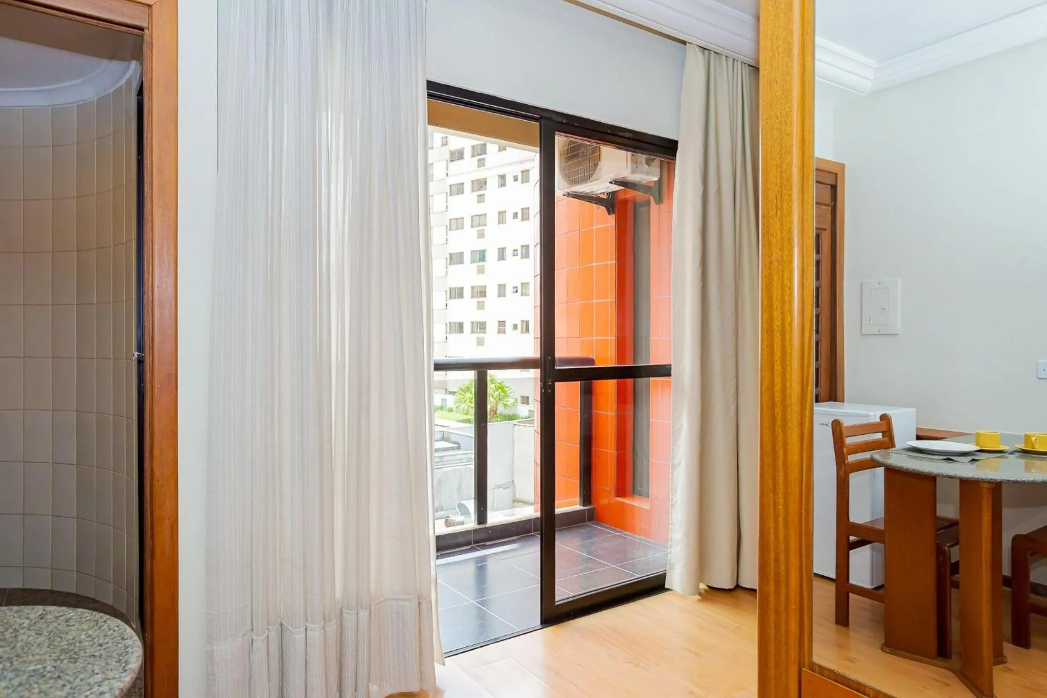 Balcony/Terrace in Batel Residence | Avenida do Batel | Gonzaga Stays
