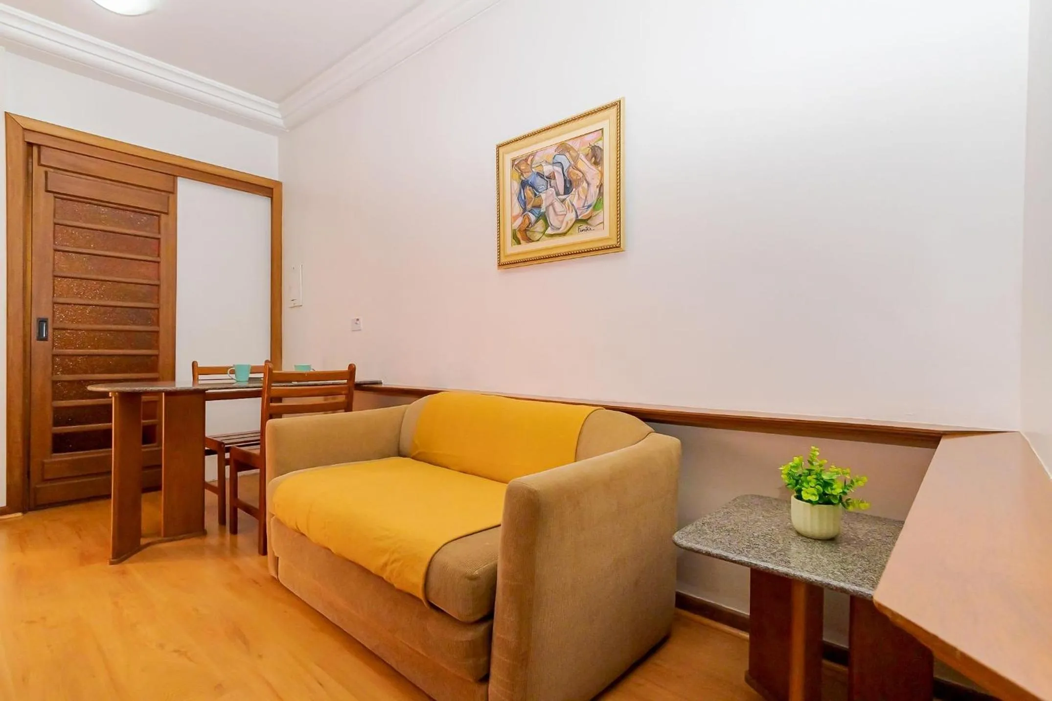 Living room in Batel Residence | Avenida do Batel | Gonzaga Stays