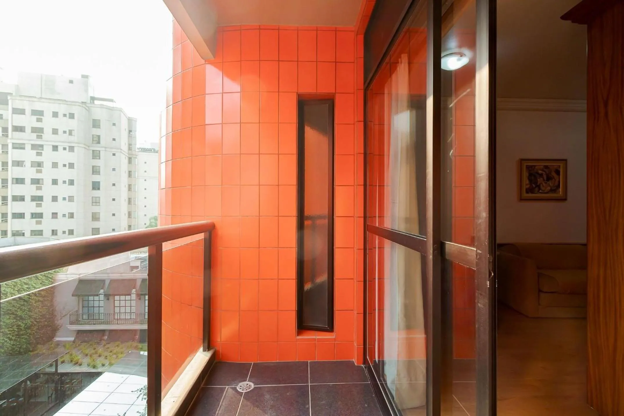 Balcony/Terrace in Batel Residence | Avenida do Batel | Gonzaga Stays
