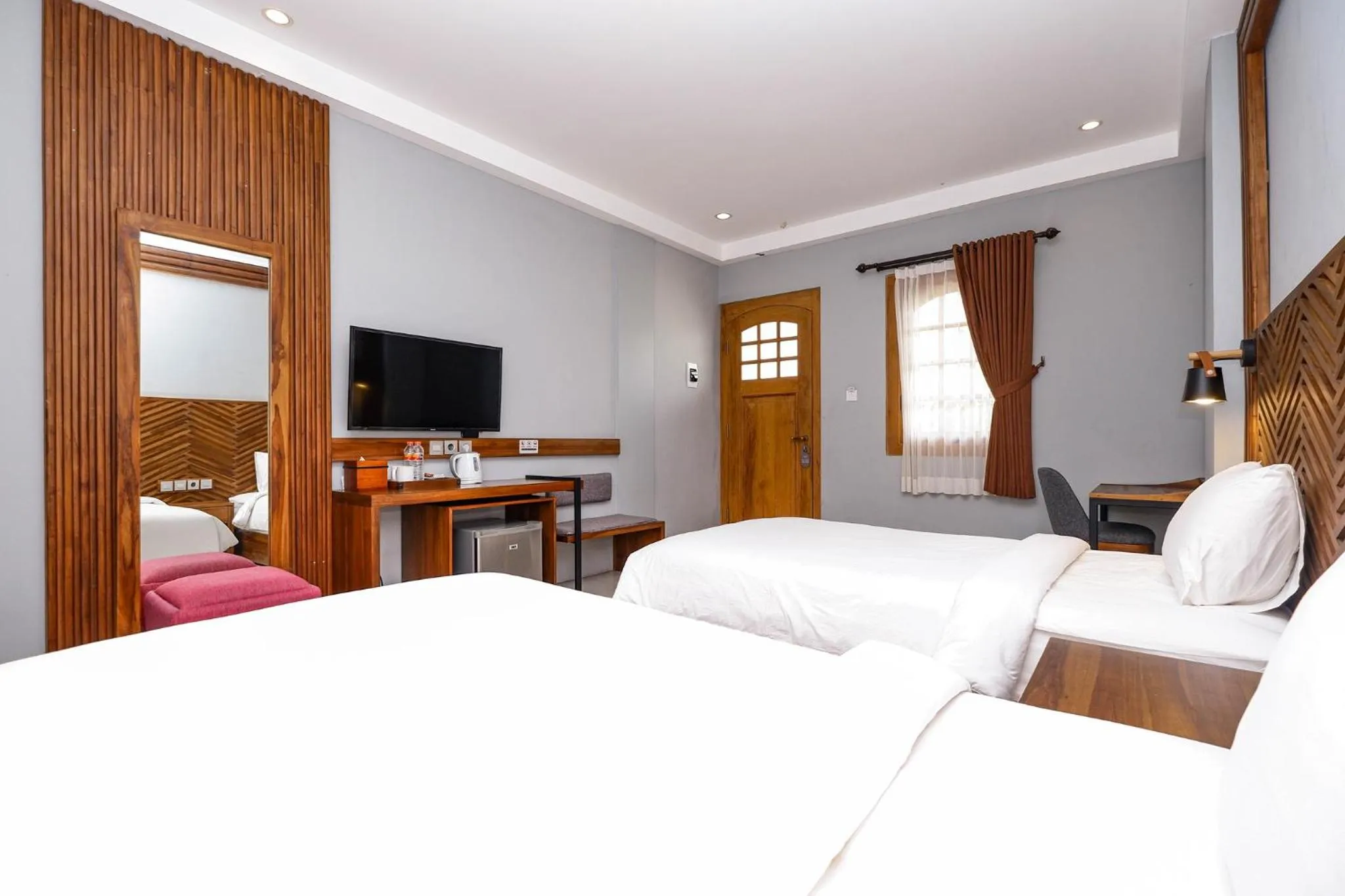 Bed in Maharani Guest House