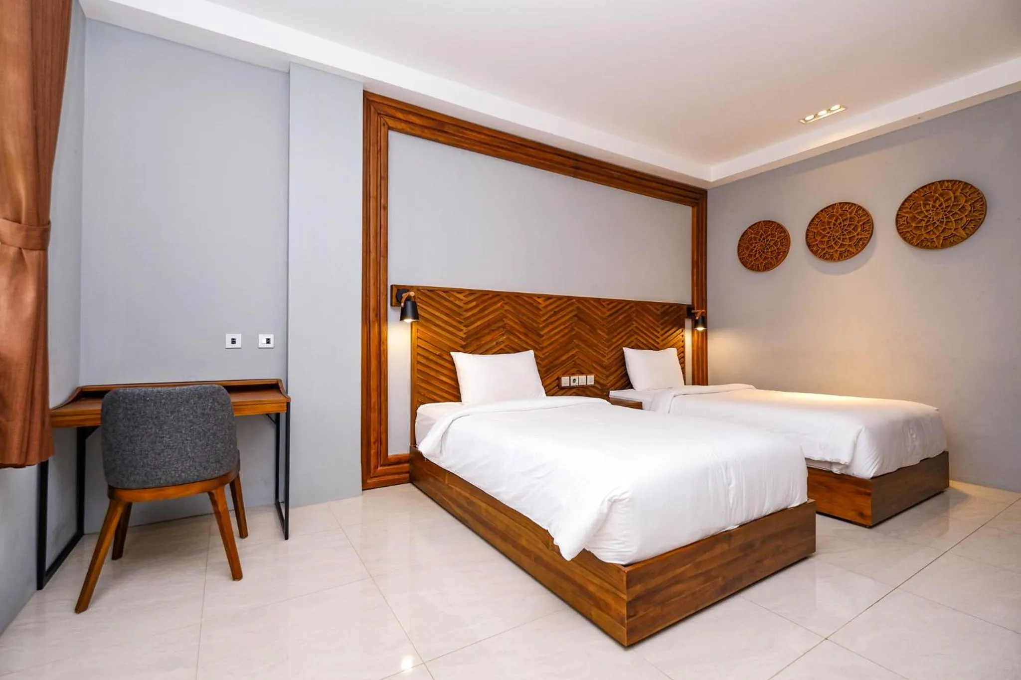 Bed in Maharani Guest House