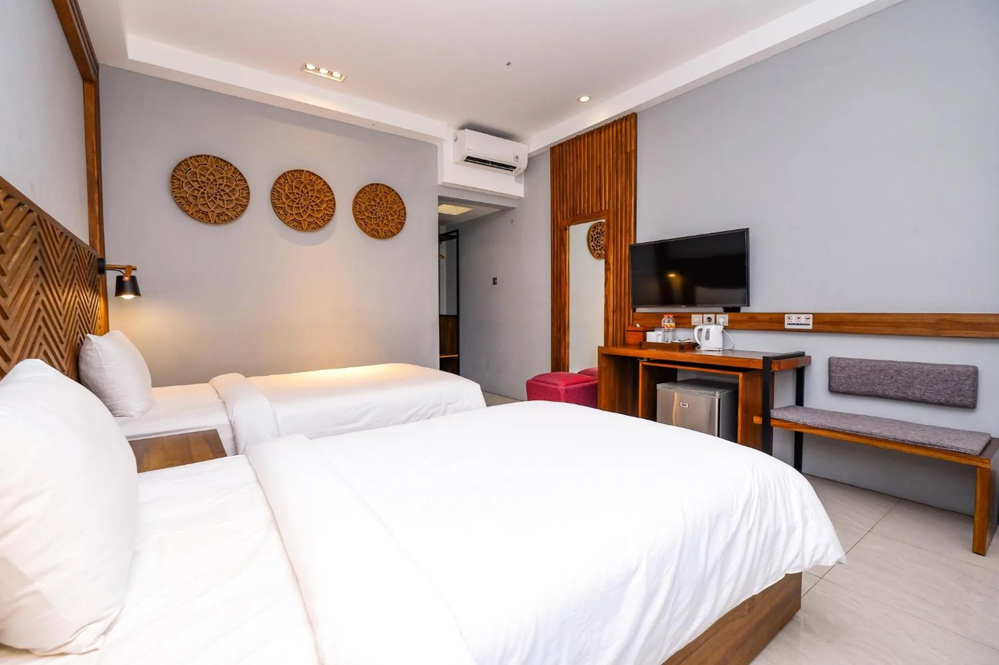 Bed in Maharani Guest House