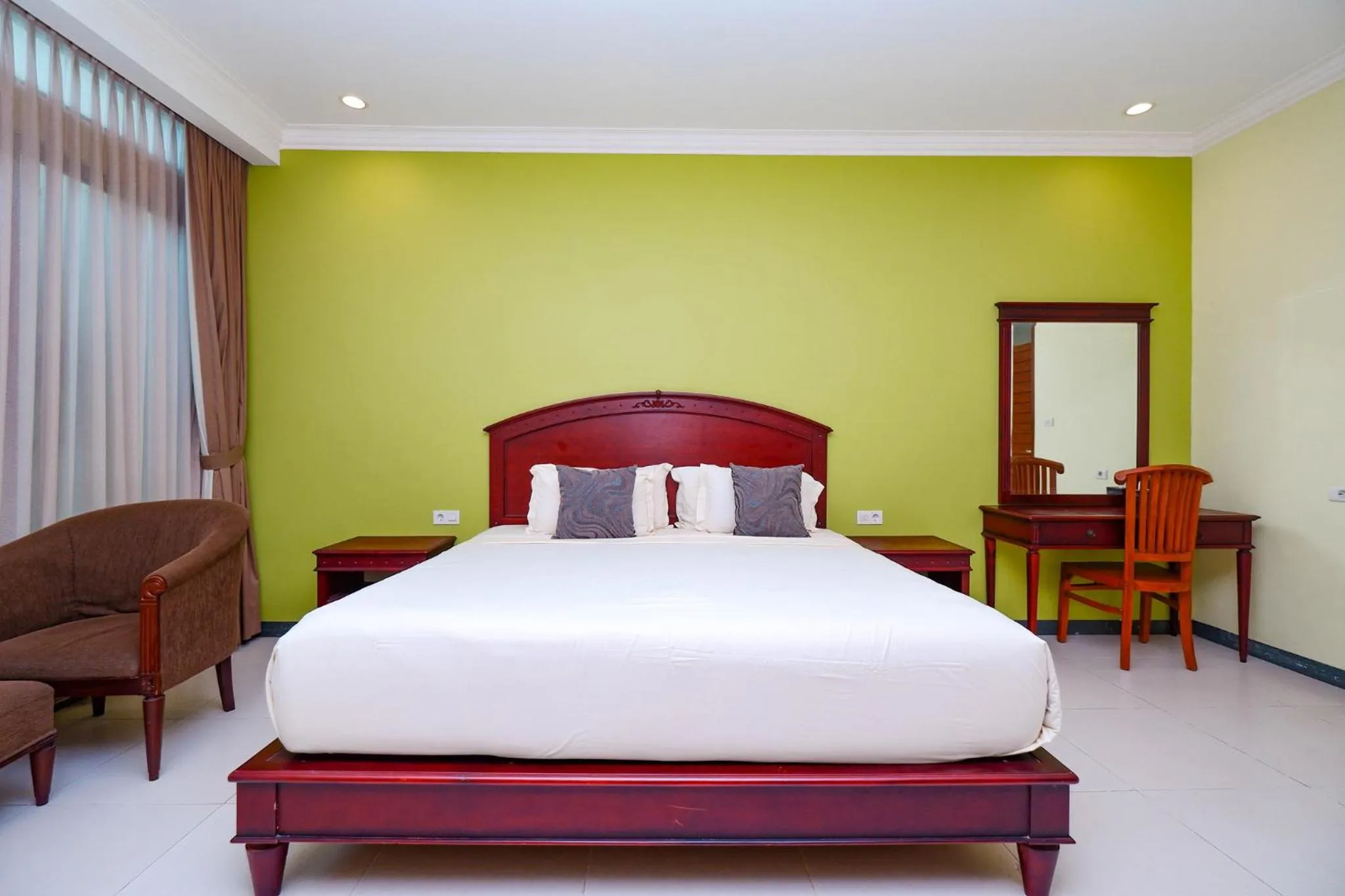 Bed in Maharani Guest House