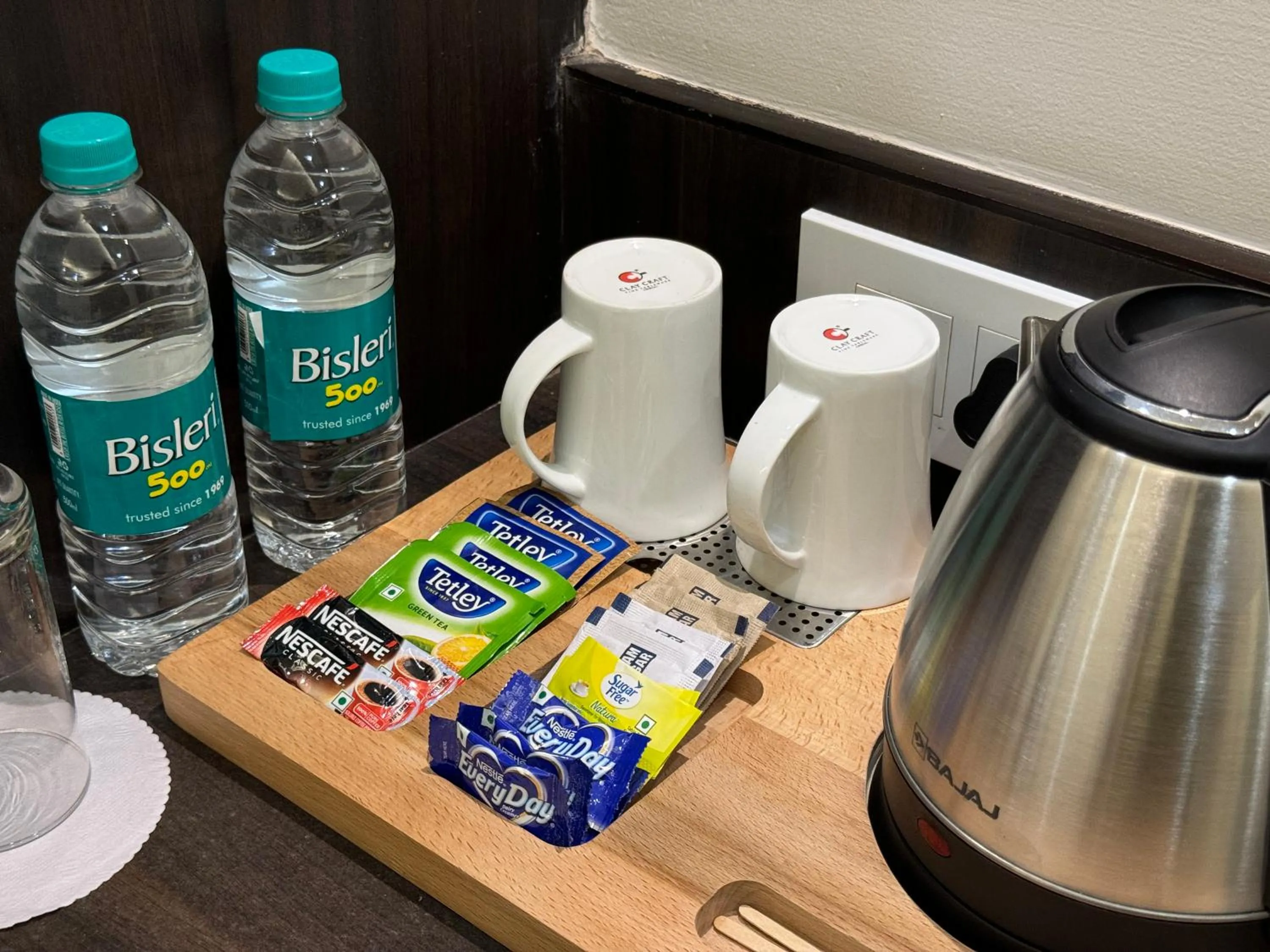 Coffee/tea facilities in Hotel President