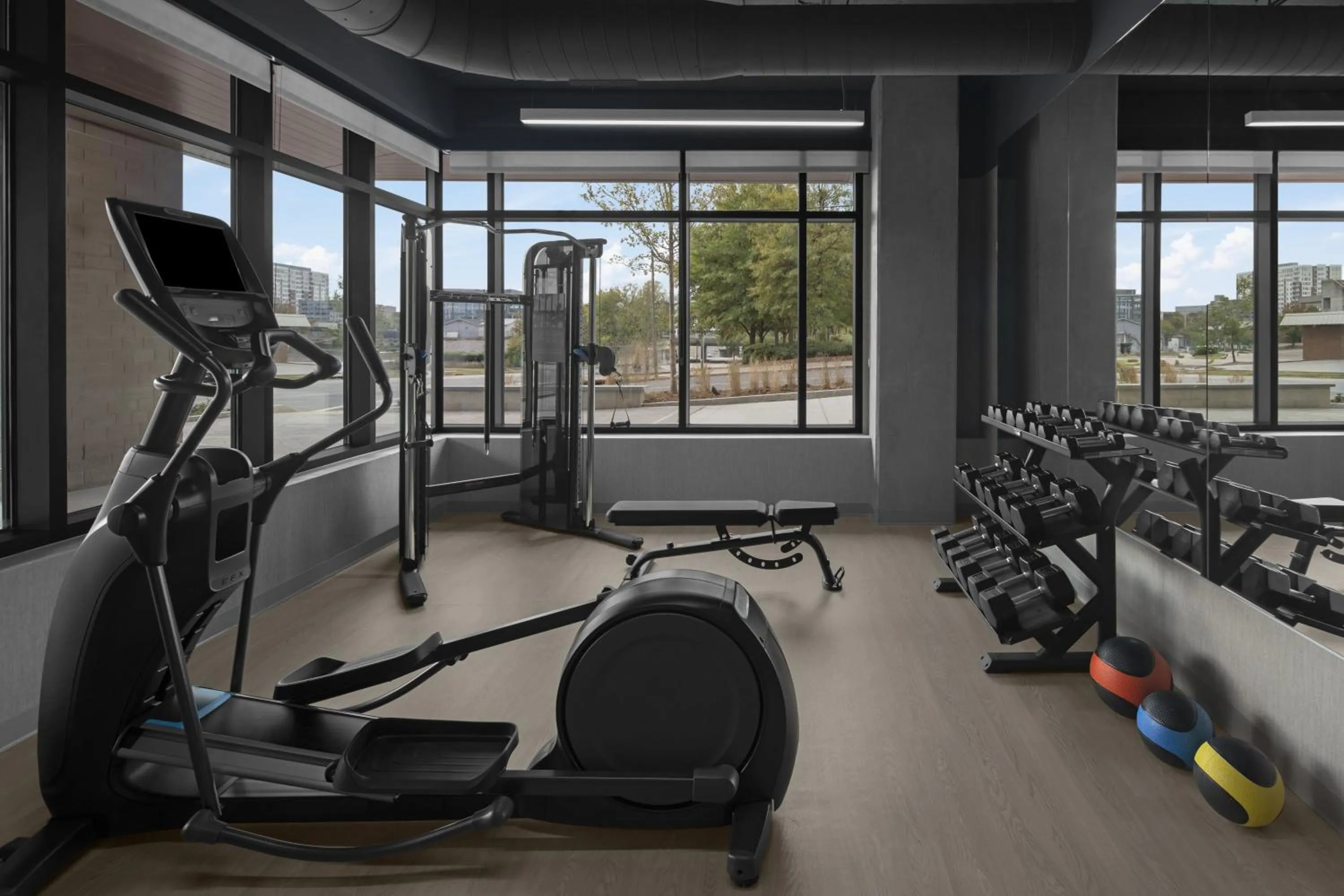 Fitness centre/facilities in Hyatt House Raleigh Downtown/Seaboard Station