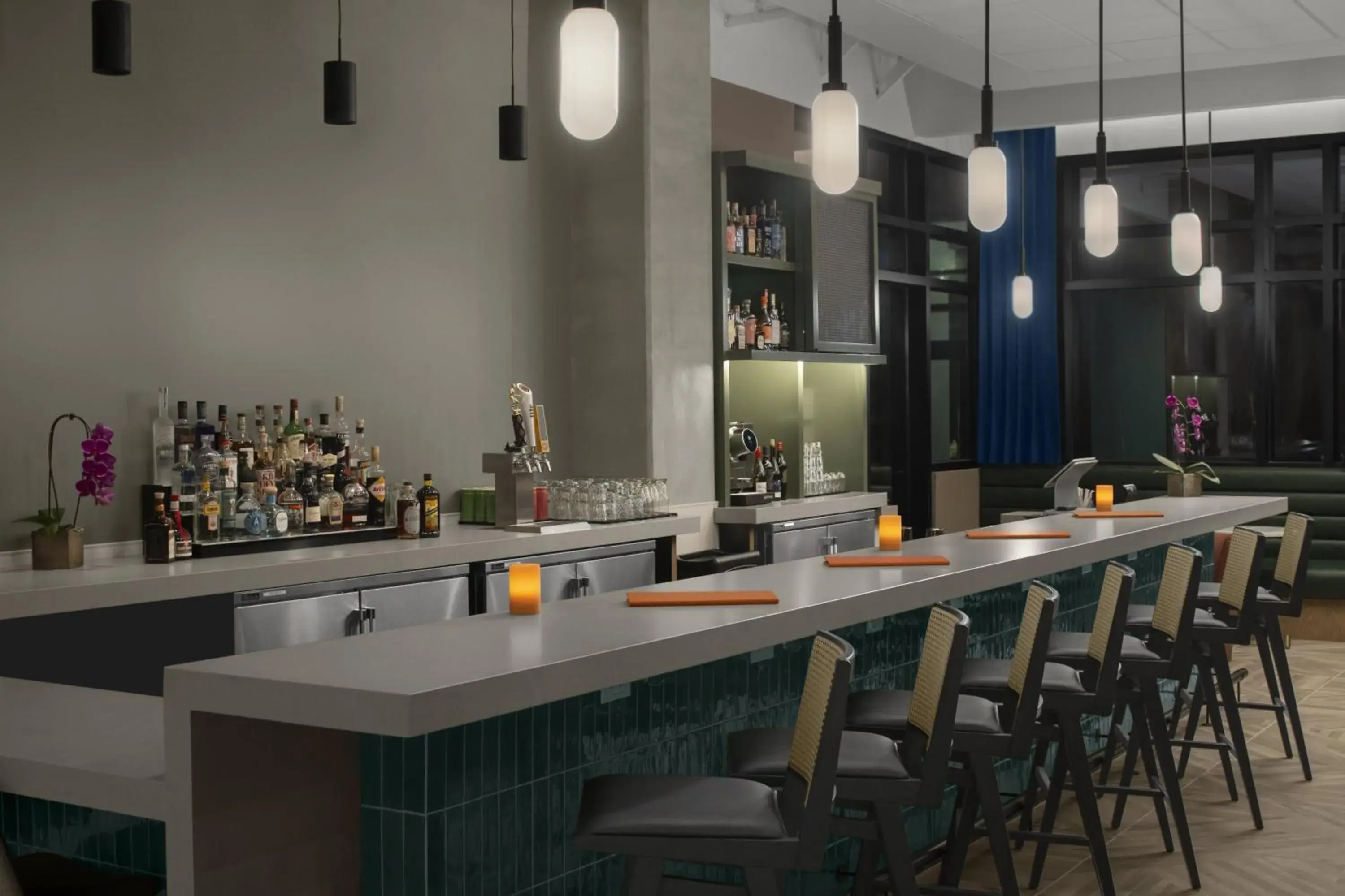 Lounge or bar in Hyatt House Raleigh Downtown/Seaboard Station Lounge or bar in Hyatt House Raleigh Downtown/Seaboard Station