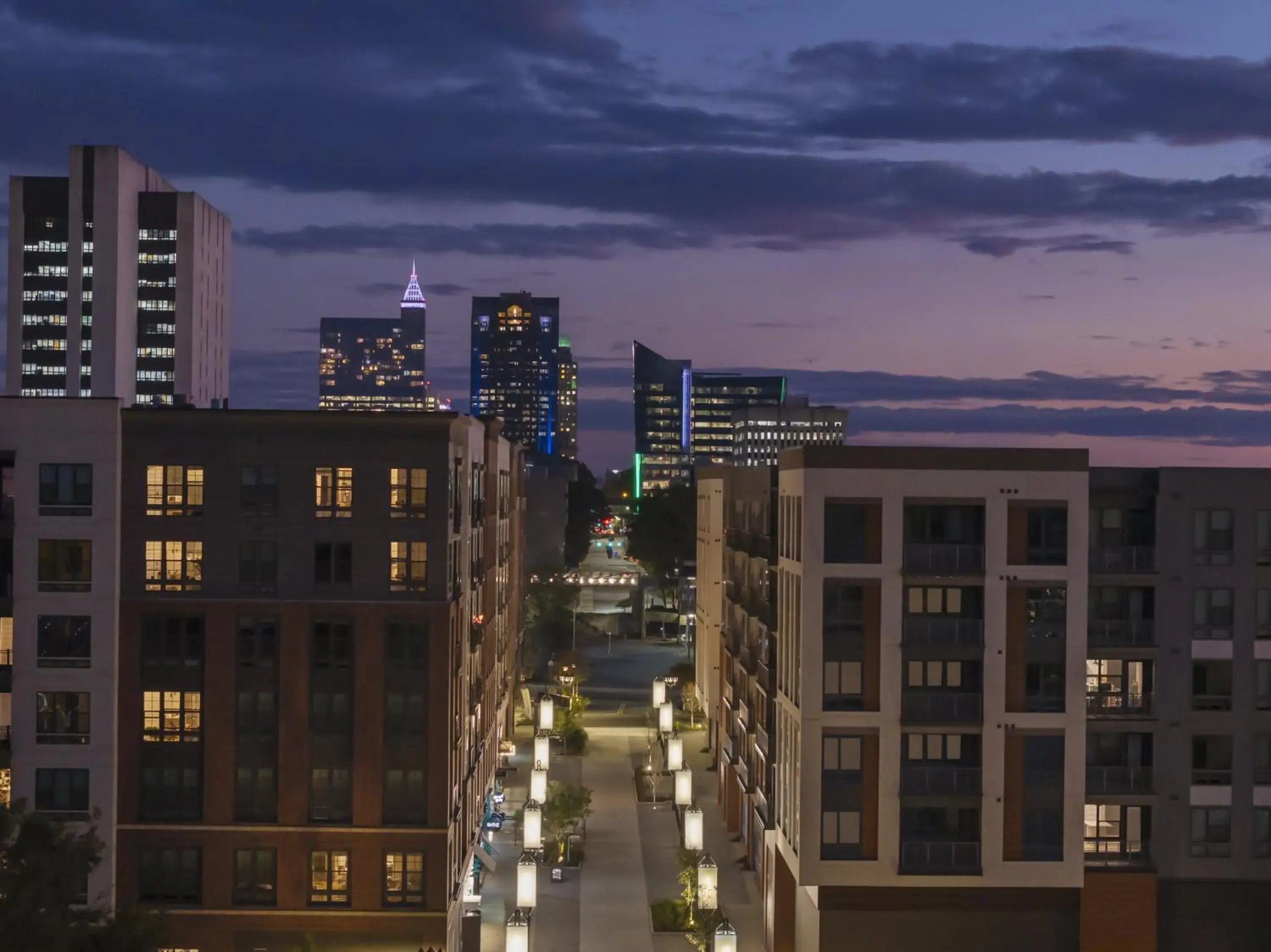 City view in Hyatt House Raleigh Downtown/Seaboard Station City view in Hyatt House Raleigh Downtown/Seaboard Station