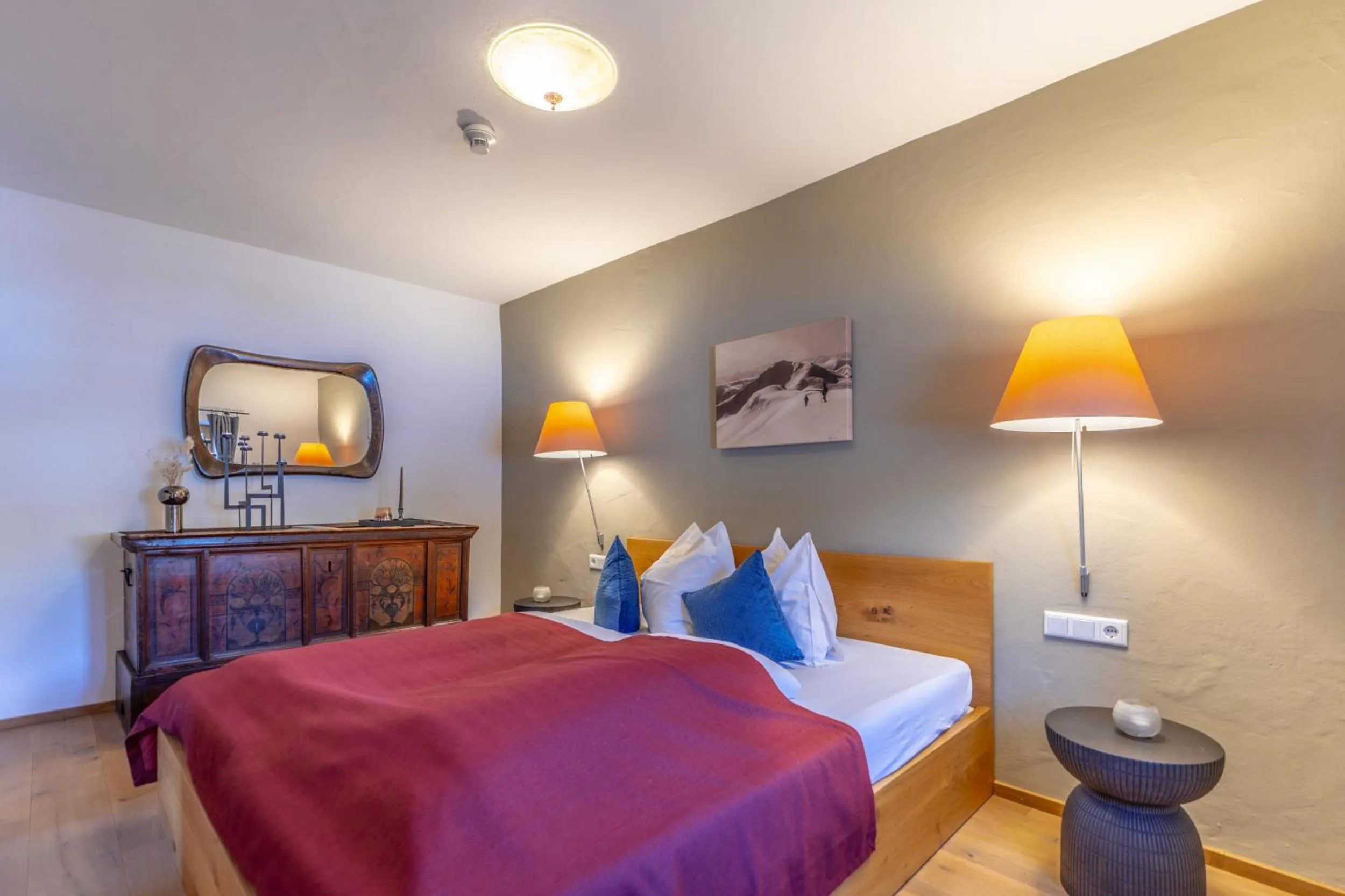 Bed in Gasthof Auwirt in Aurach