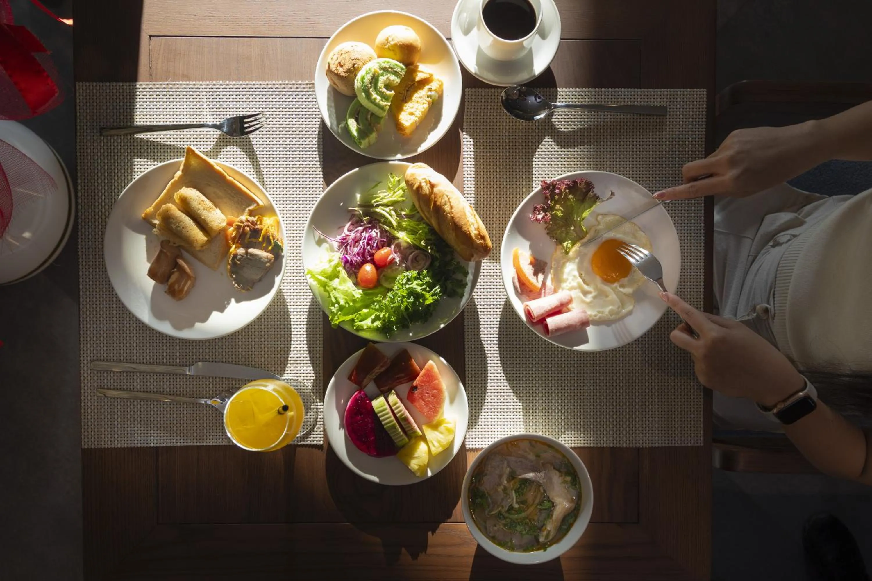 Breakfast in Iconic Long Hai Hotel