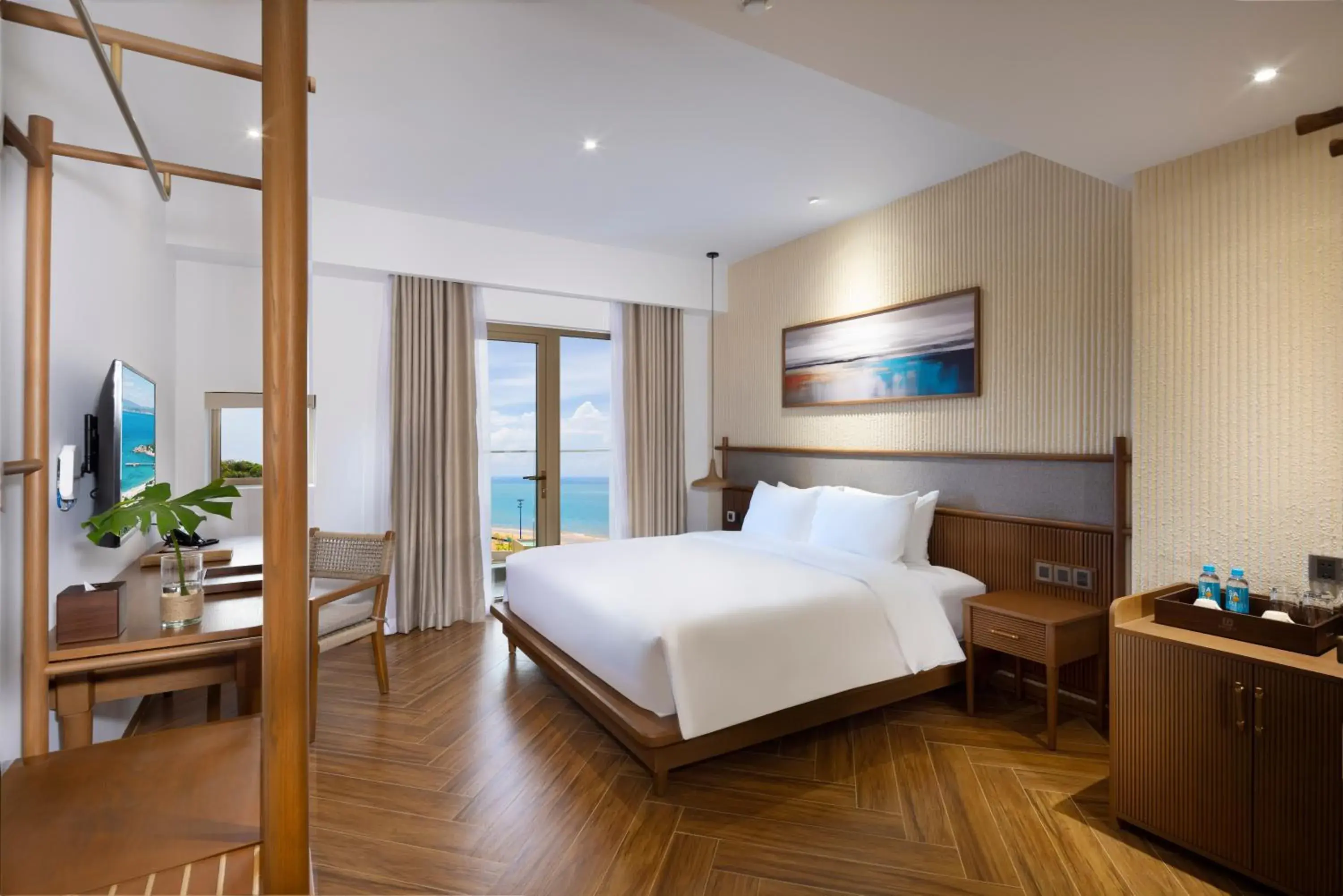 Bed in Iconic Long Hai Hotel Bed in Iconic Long Hai Hotel