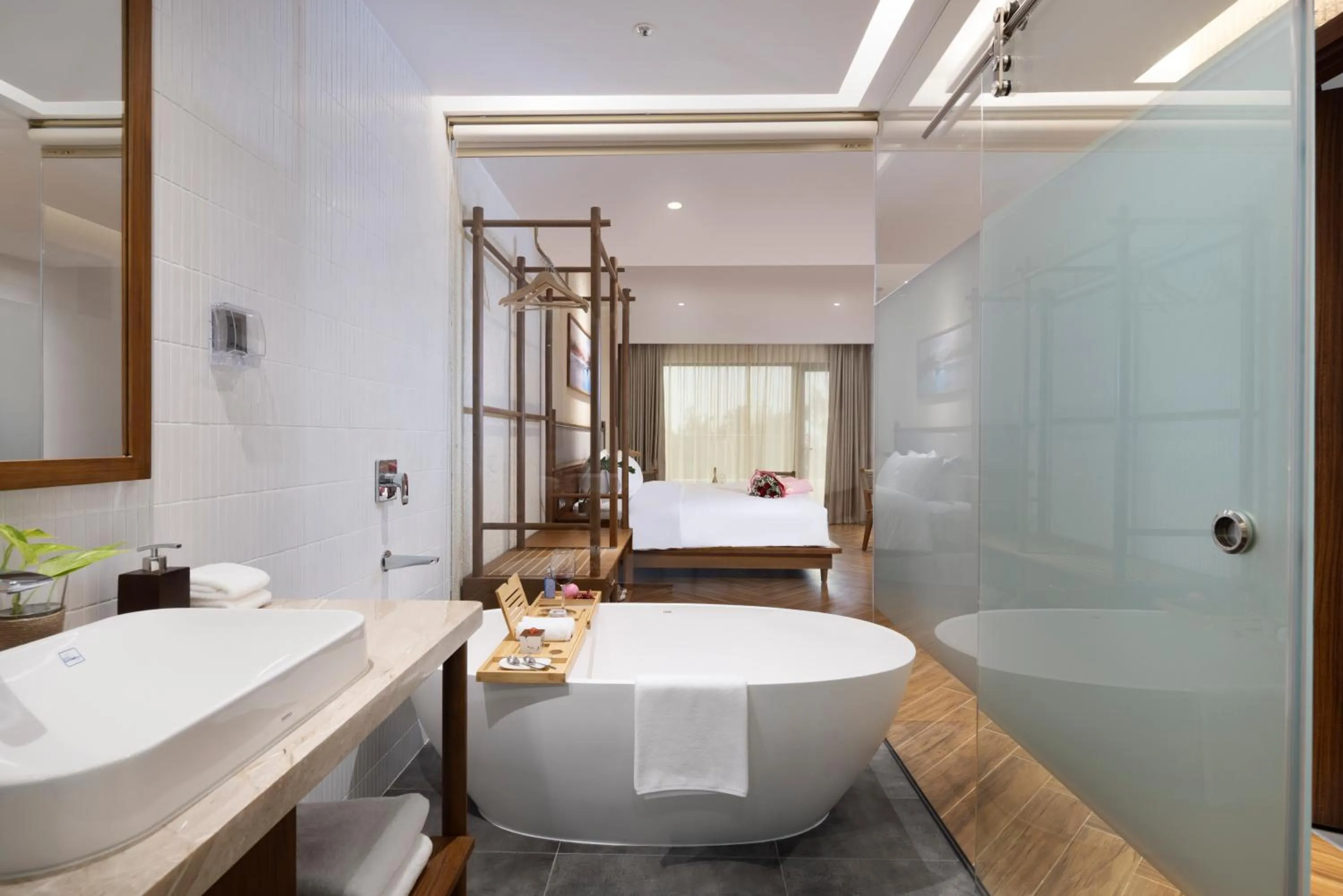 Bathroom in Iconic Long Hai Hotel