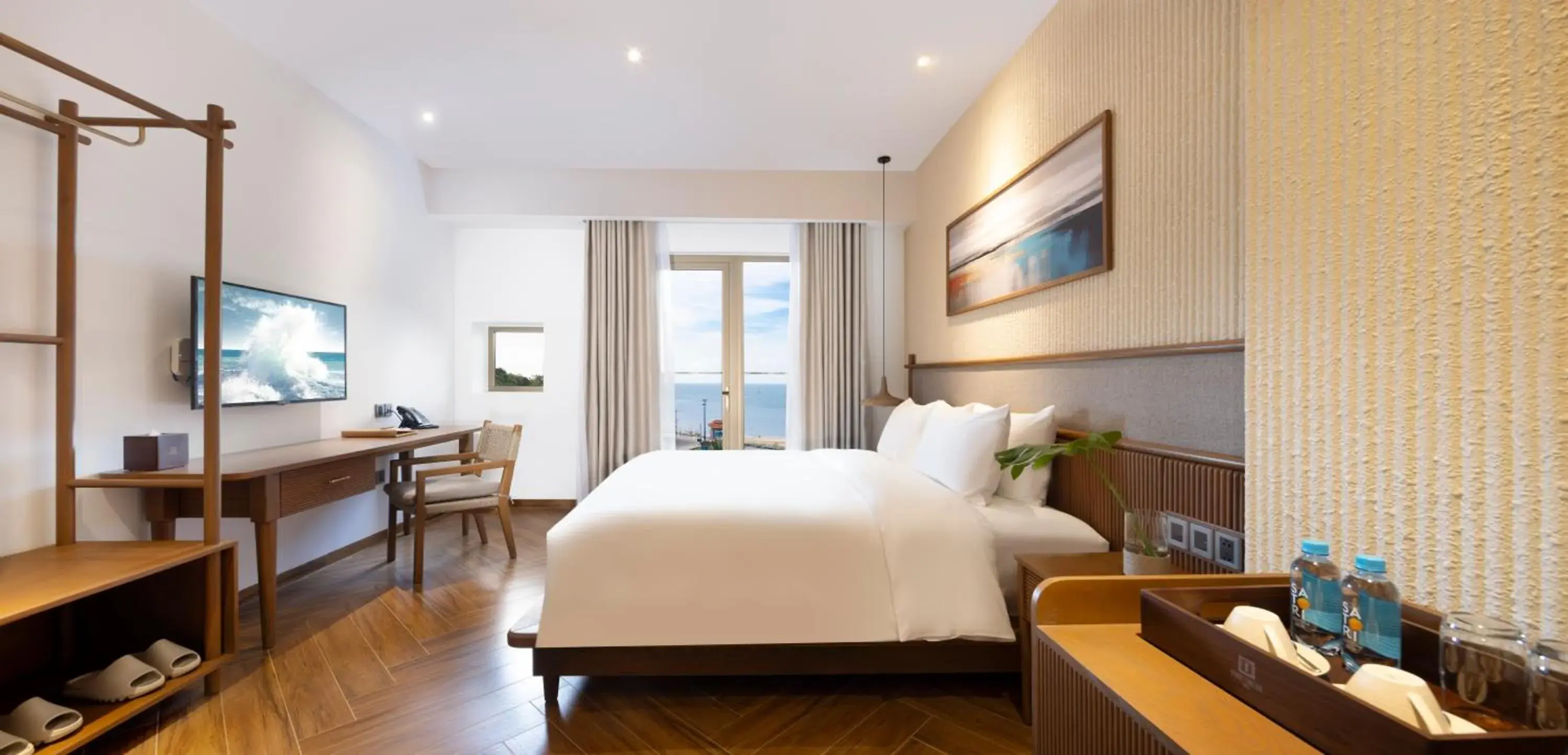 Bed in Iconic Long Hai Hotel Bed in Iconic Long Hai Hotel