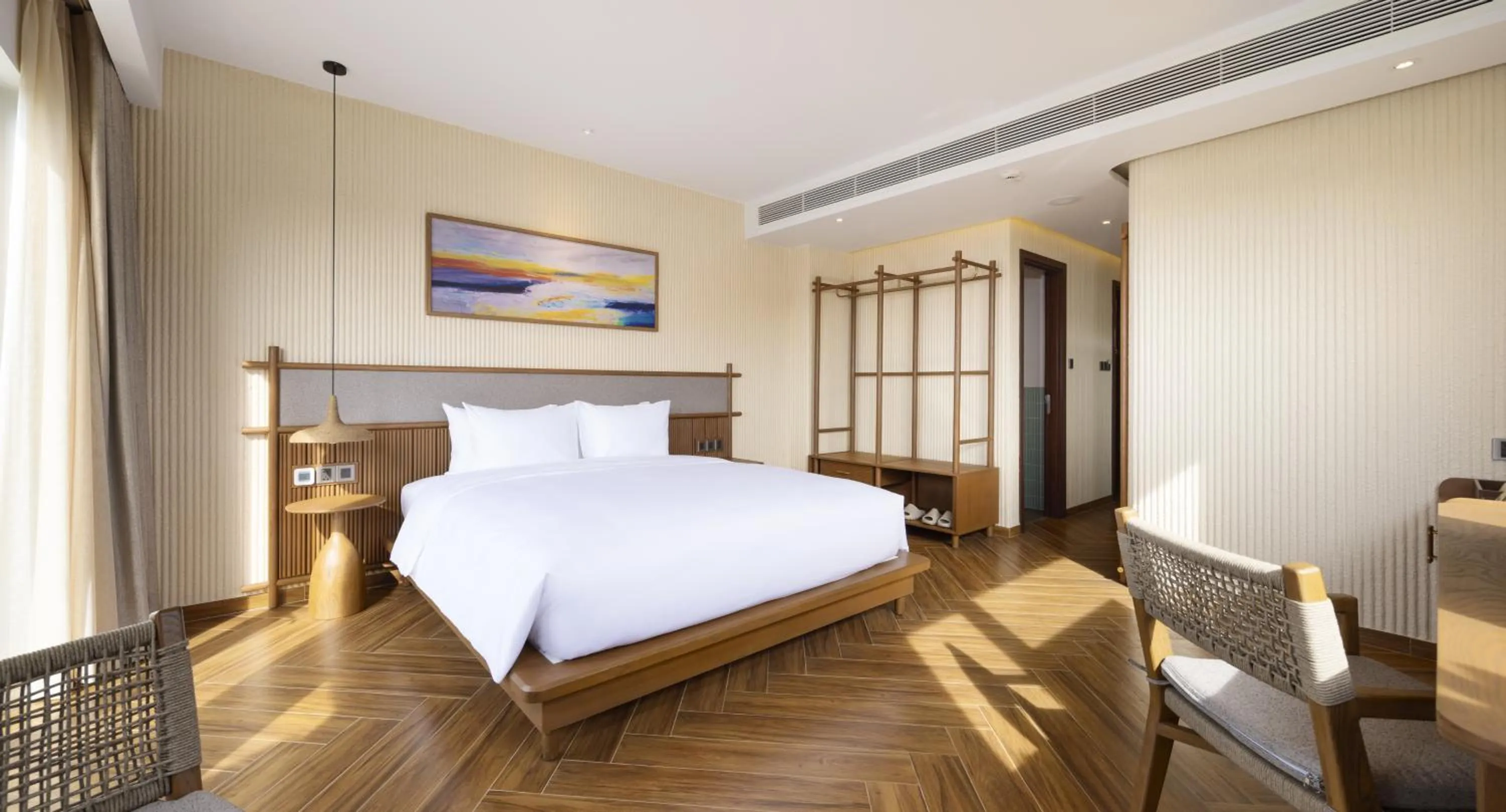 Bedroom, Bed in Iconic Long Hai Hotel