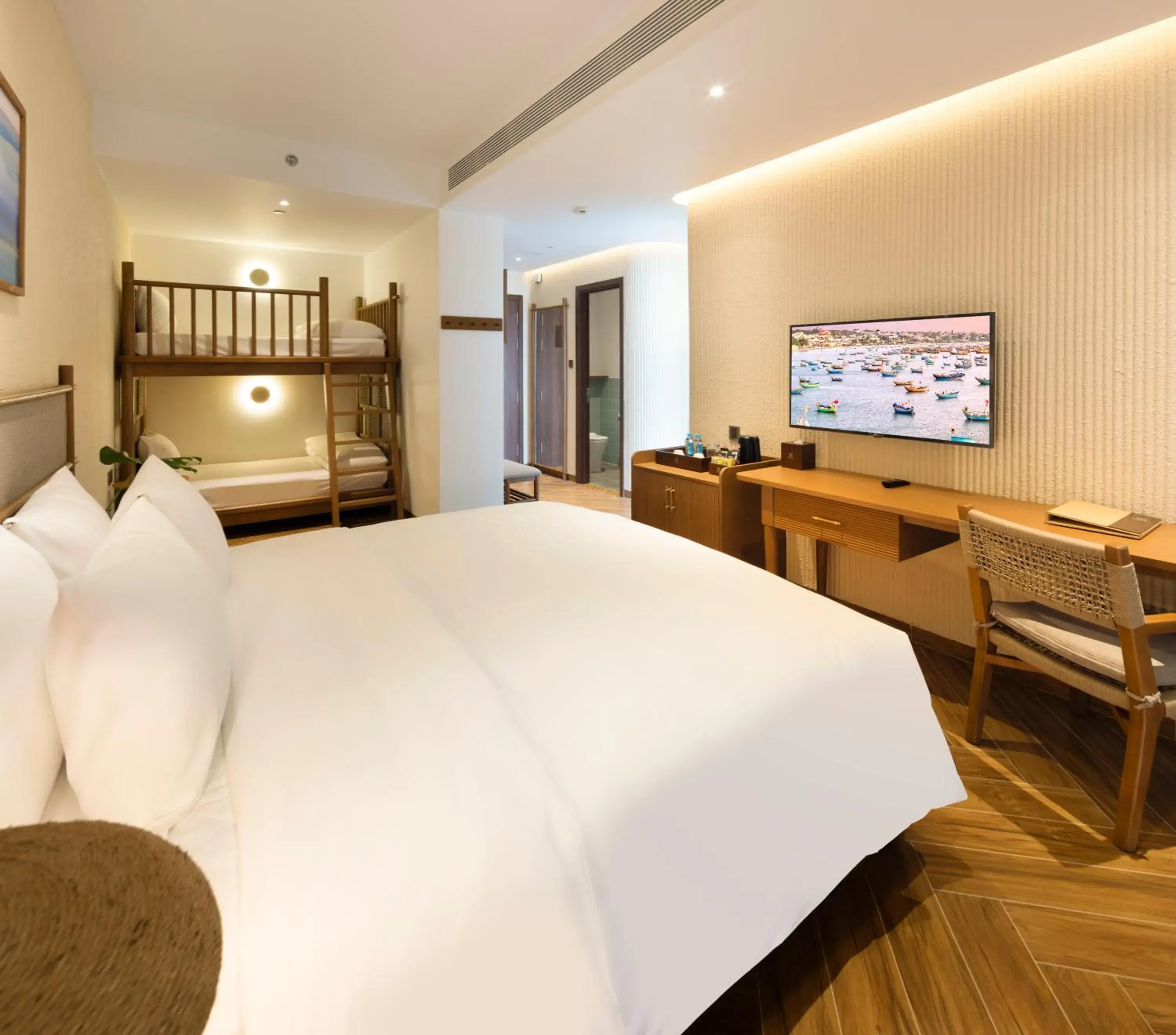 Bed in Iconic Long Hai Hotel Bed in Iconic Long Hai Hotel