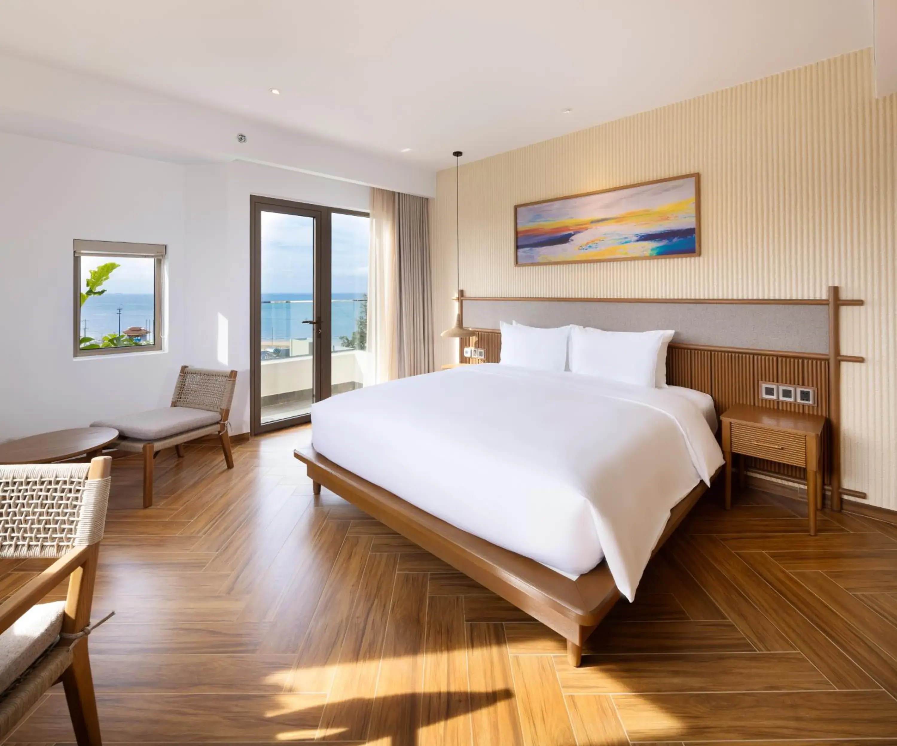 Bed in Iconic Long Hai Hotel Bed in Iconic Long Hai Hotel