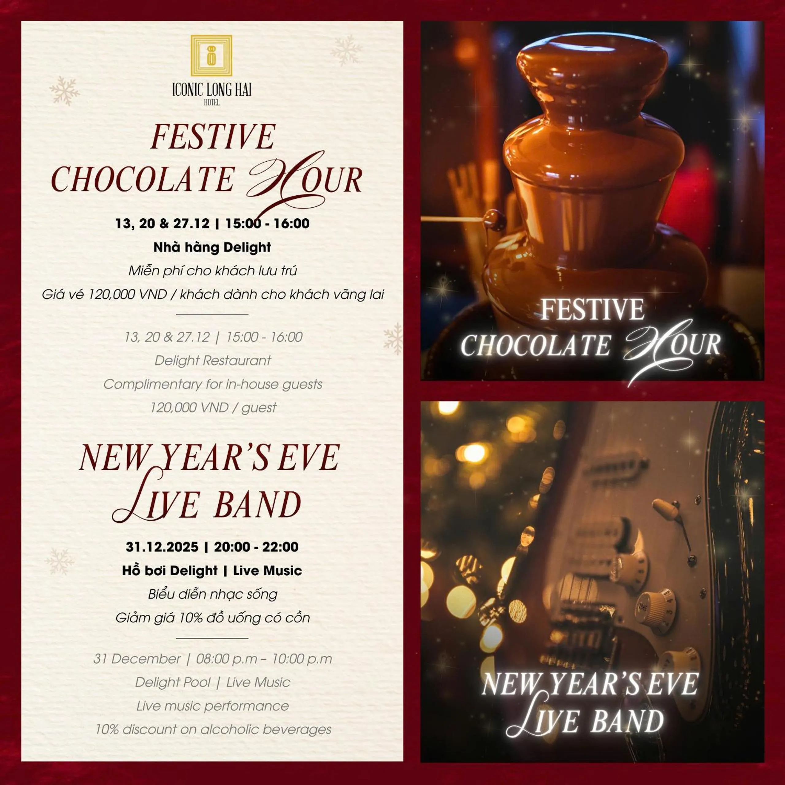 Activities in Iconic Long Hai Hotel