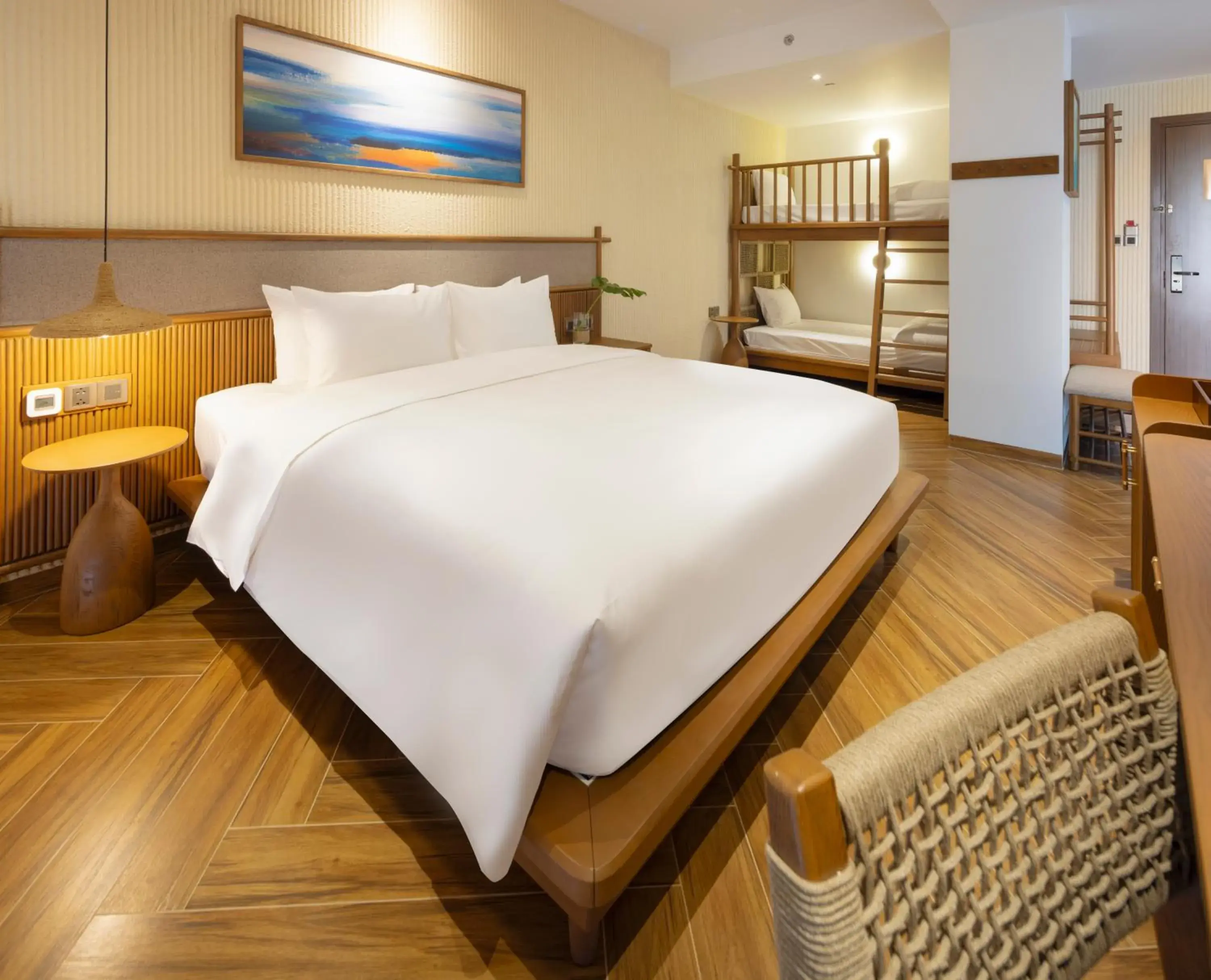 Bed in Iconic Long Hai Hotel Bed in Iconic Long Hai Hotel