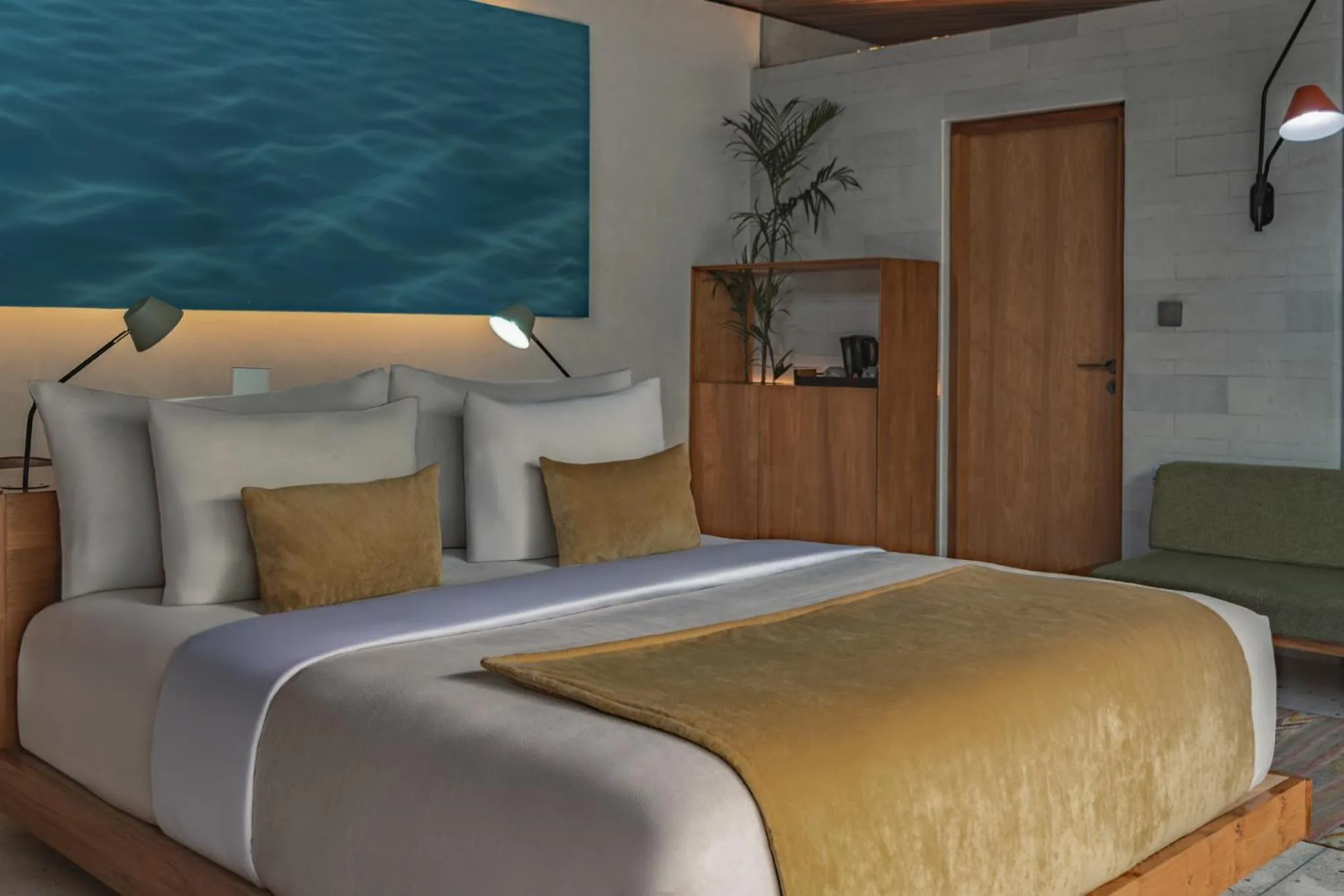 Bedroom, Bed in Atap Resort Canggu by Ini Vie Hospitality