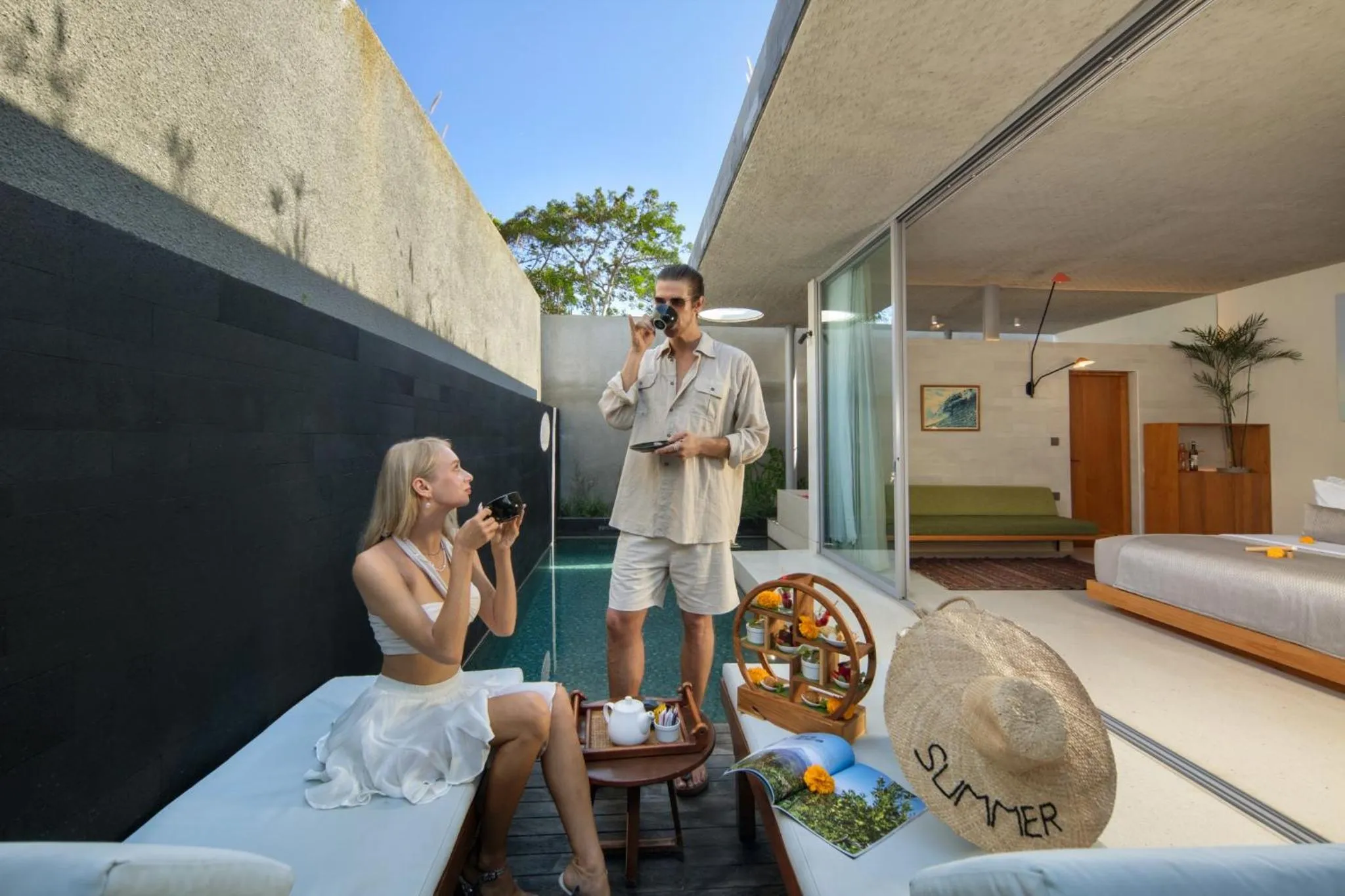 Decorative detail in Atap Resort Canggu by Ini Vie Hospitality