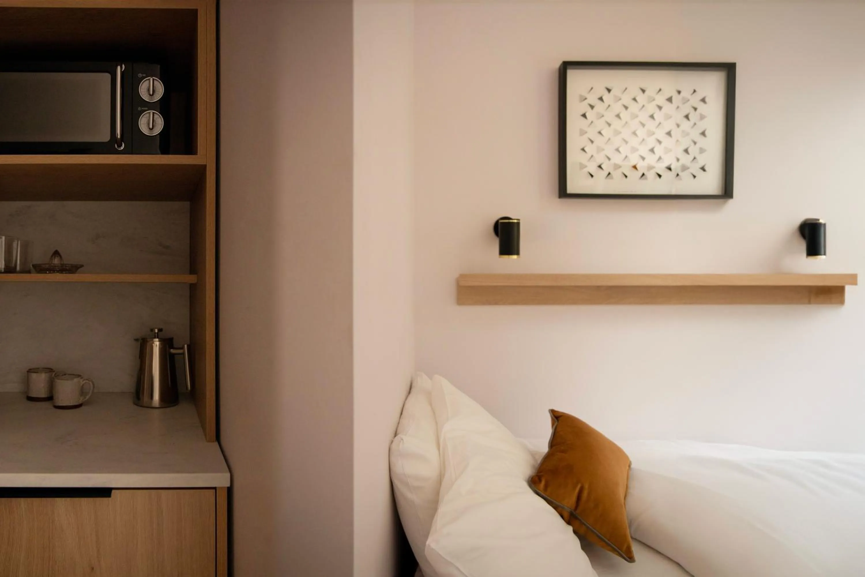 Bed in Bob W London Olympia