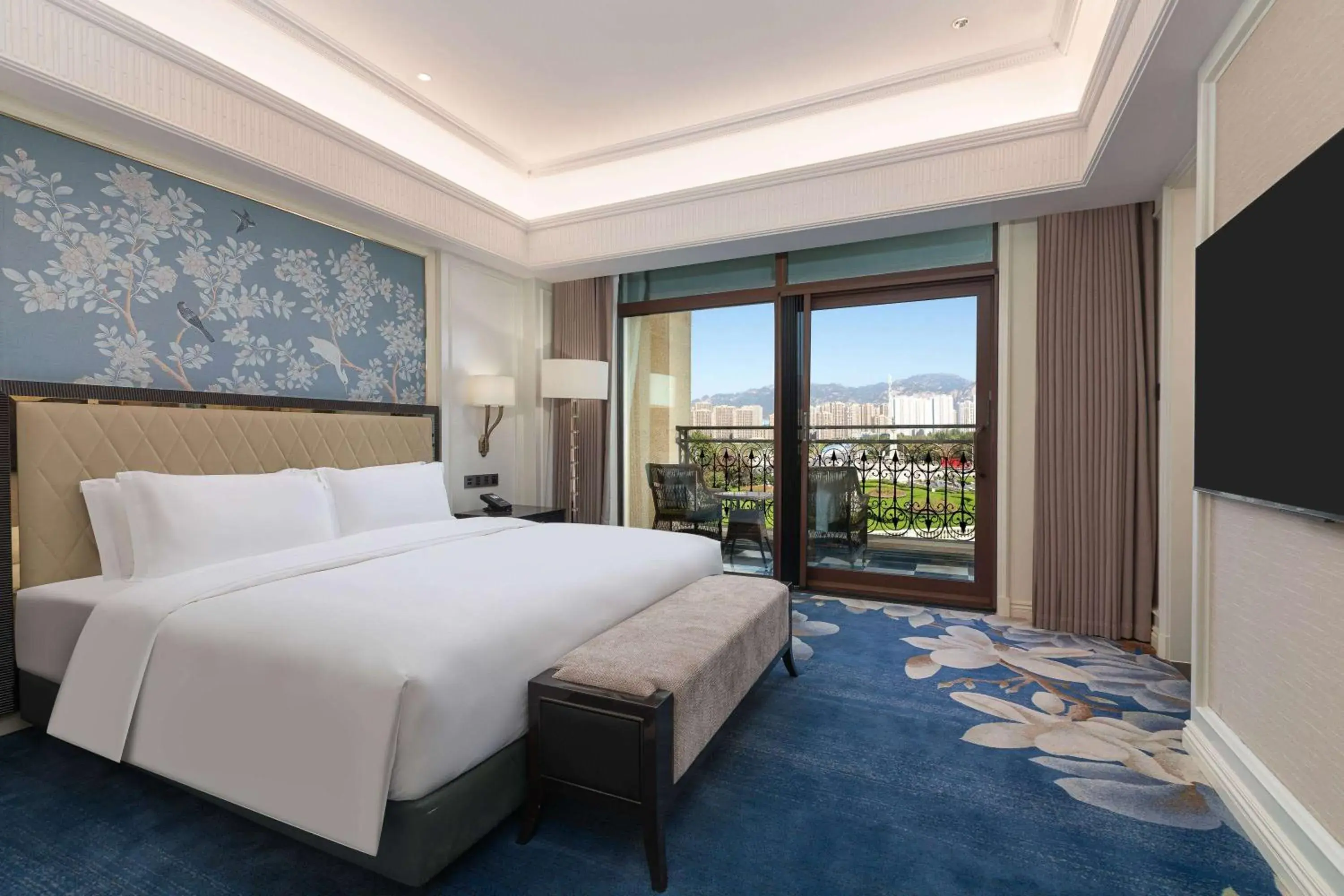 Photo of the whole room, Bed in Wyndham Taian West Photo of the whole room, Bed in Wyndham Taian West