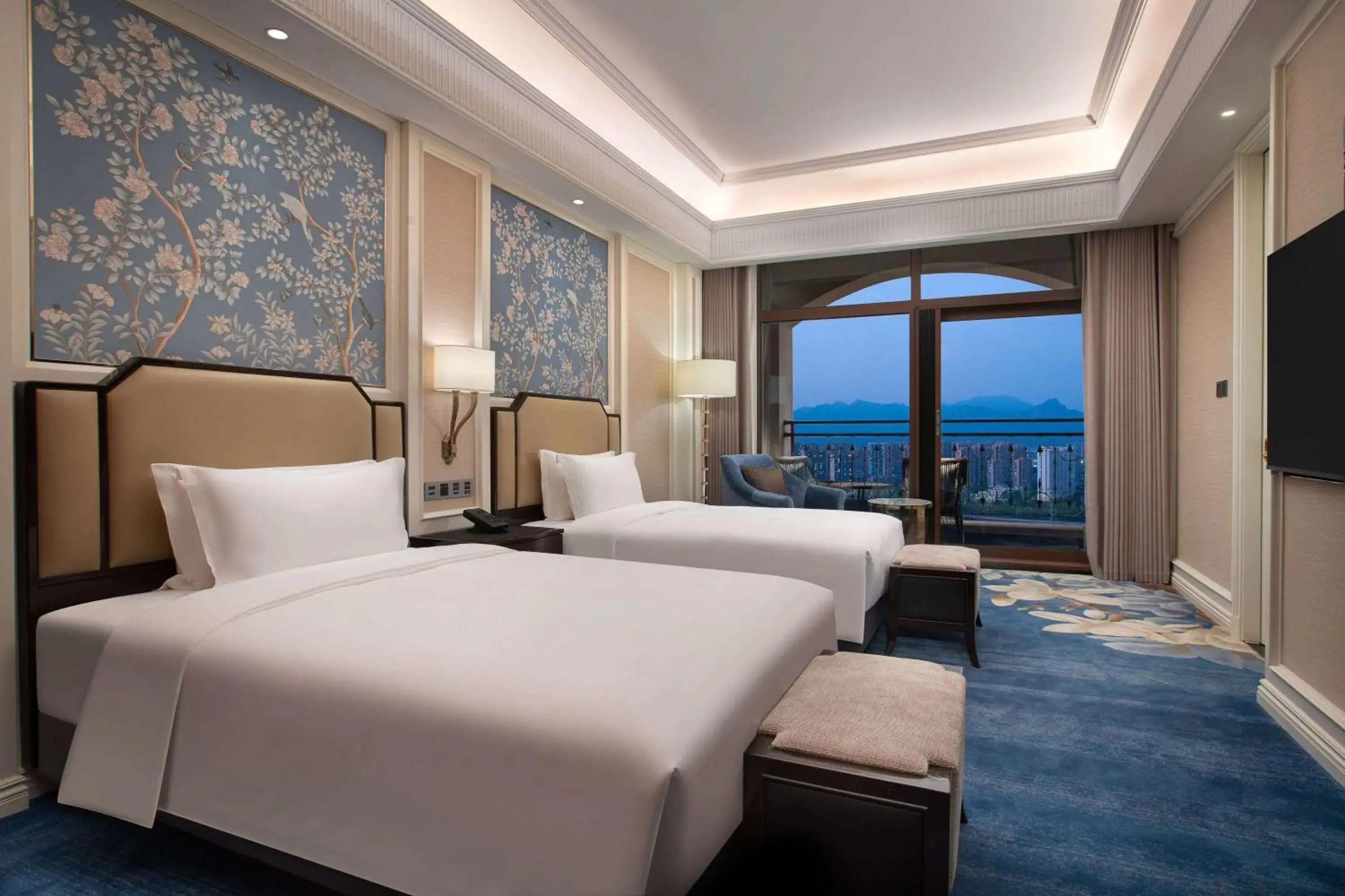 Photo of the whole room, Bed in Wyndham Taian West Photo of the whole room, Bed in Wyndham Taian West