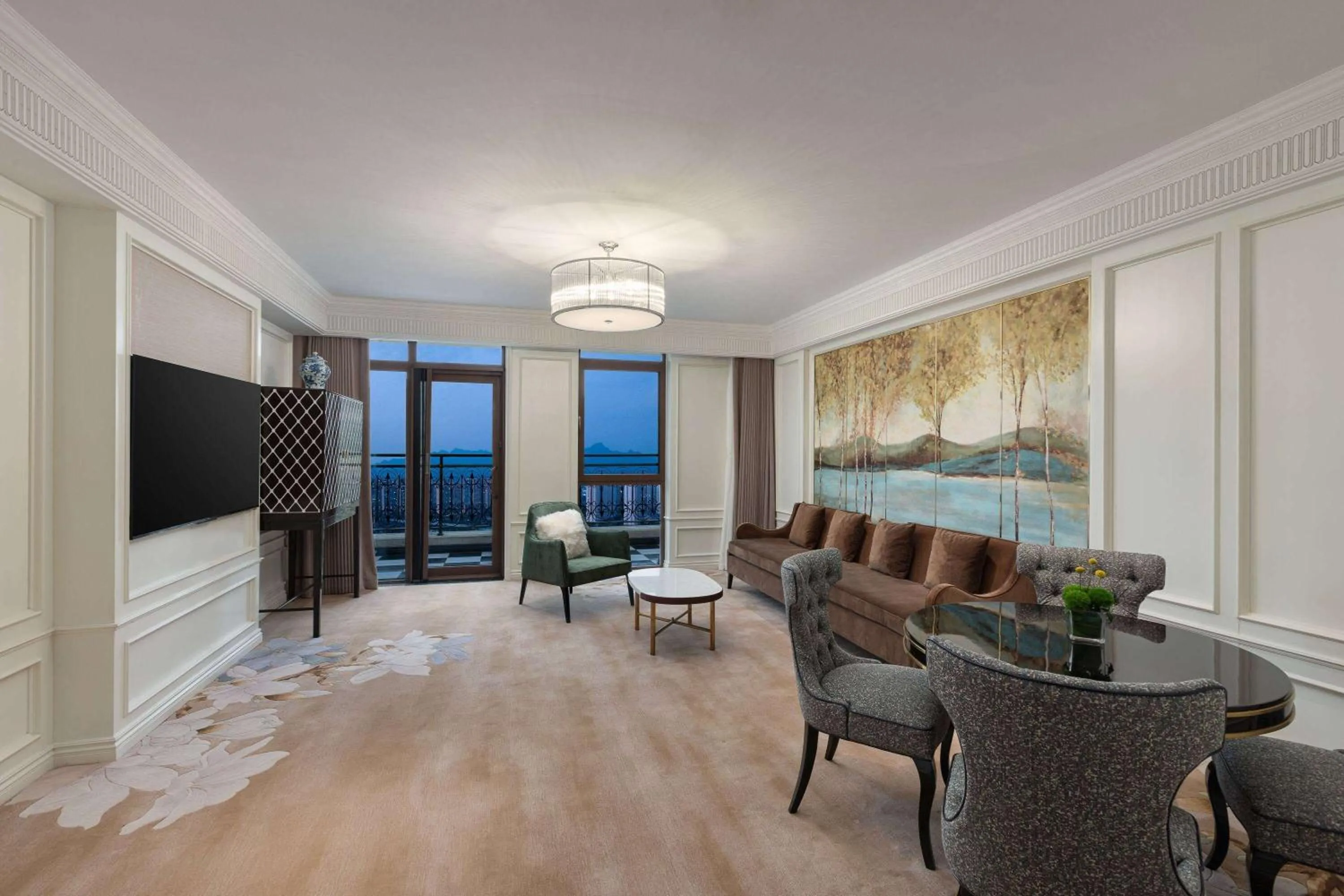 Photo of the whole room in Wyndham Taian West