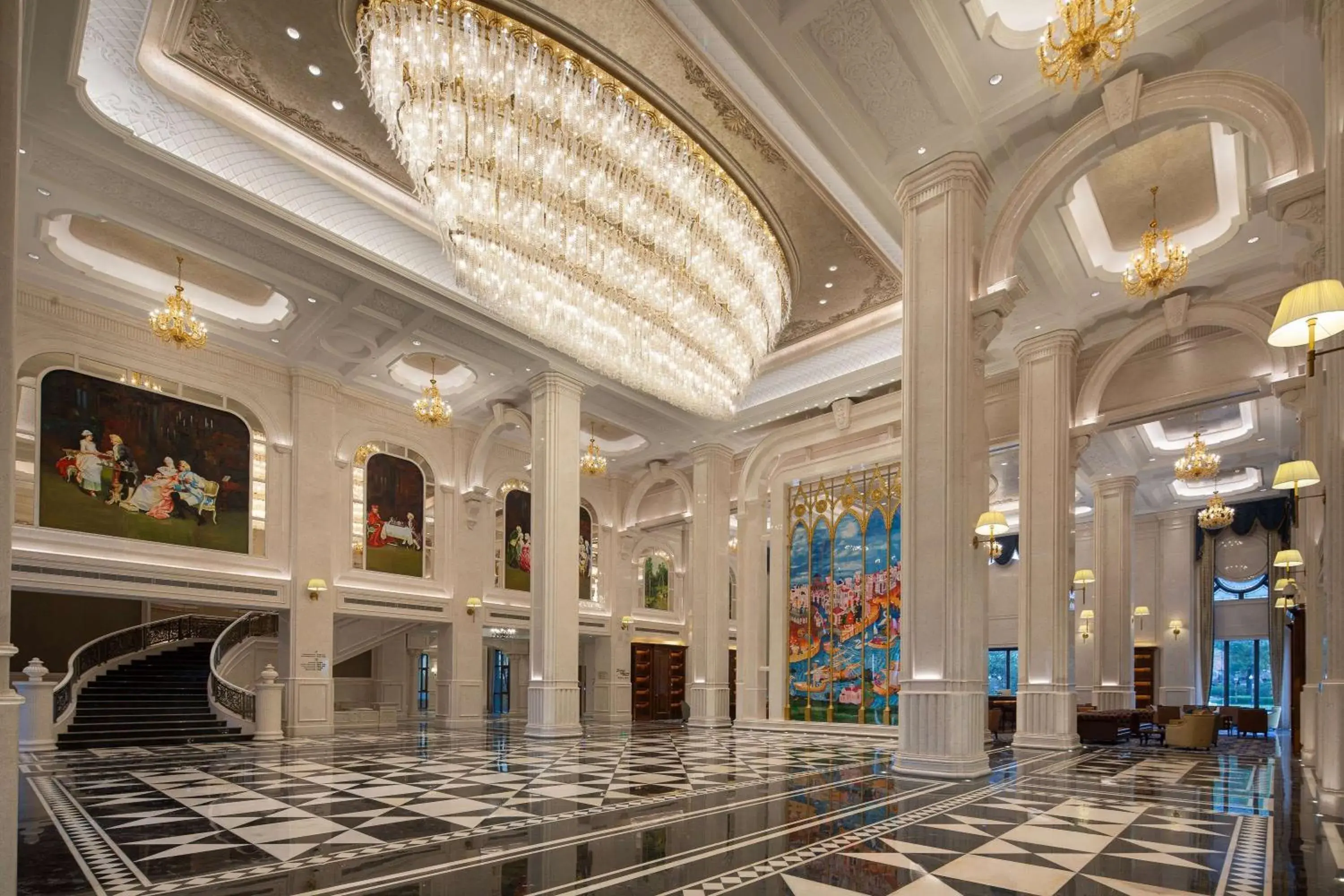 Lobby or reception in Wyndham Taian West Lobby or reception in Wyndham Taian West