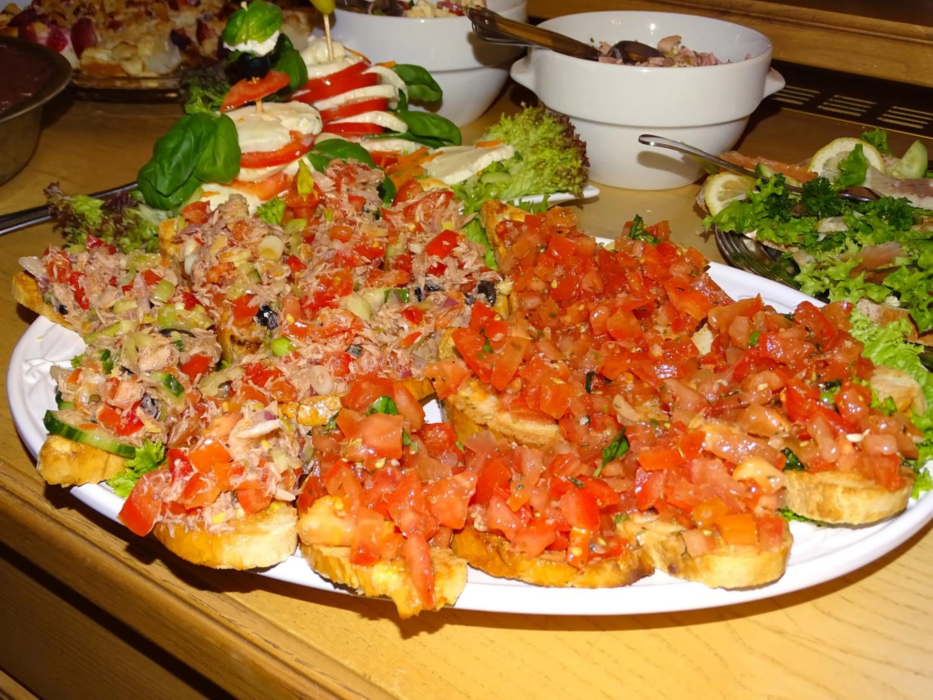 Food close-up in Hotel und Restaurant Piccolo