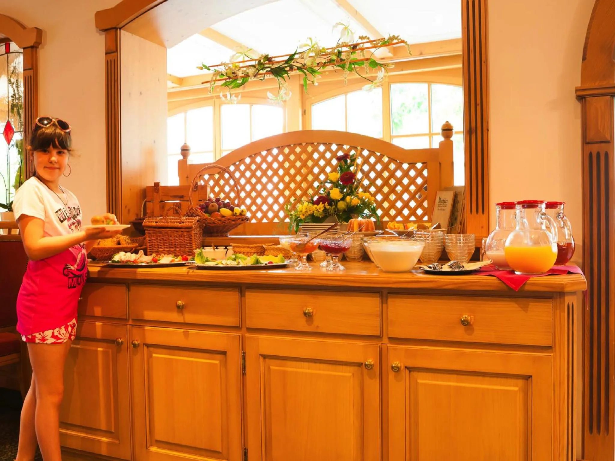 Buffet breakfast in Hotel und Restaurant Piccolo