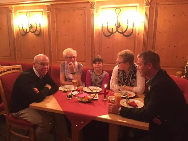group of guests in Hotel und Restaurant Piccolo
