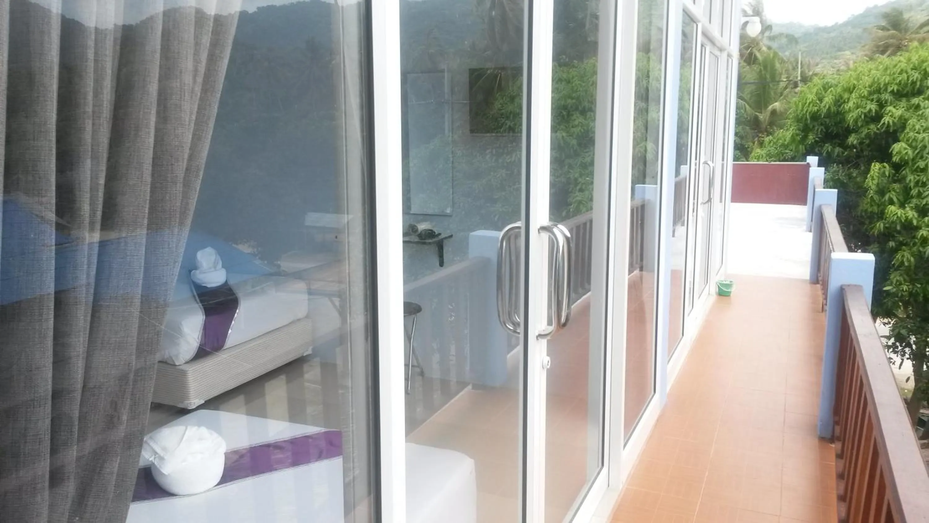 Patio in Hotel Rung Phangan