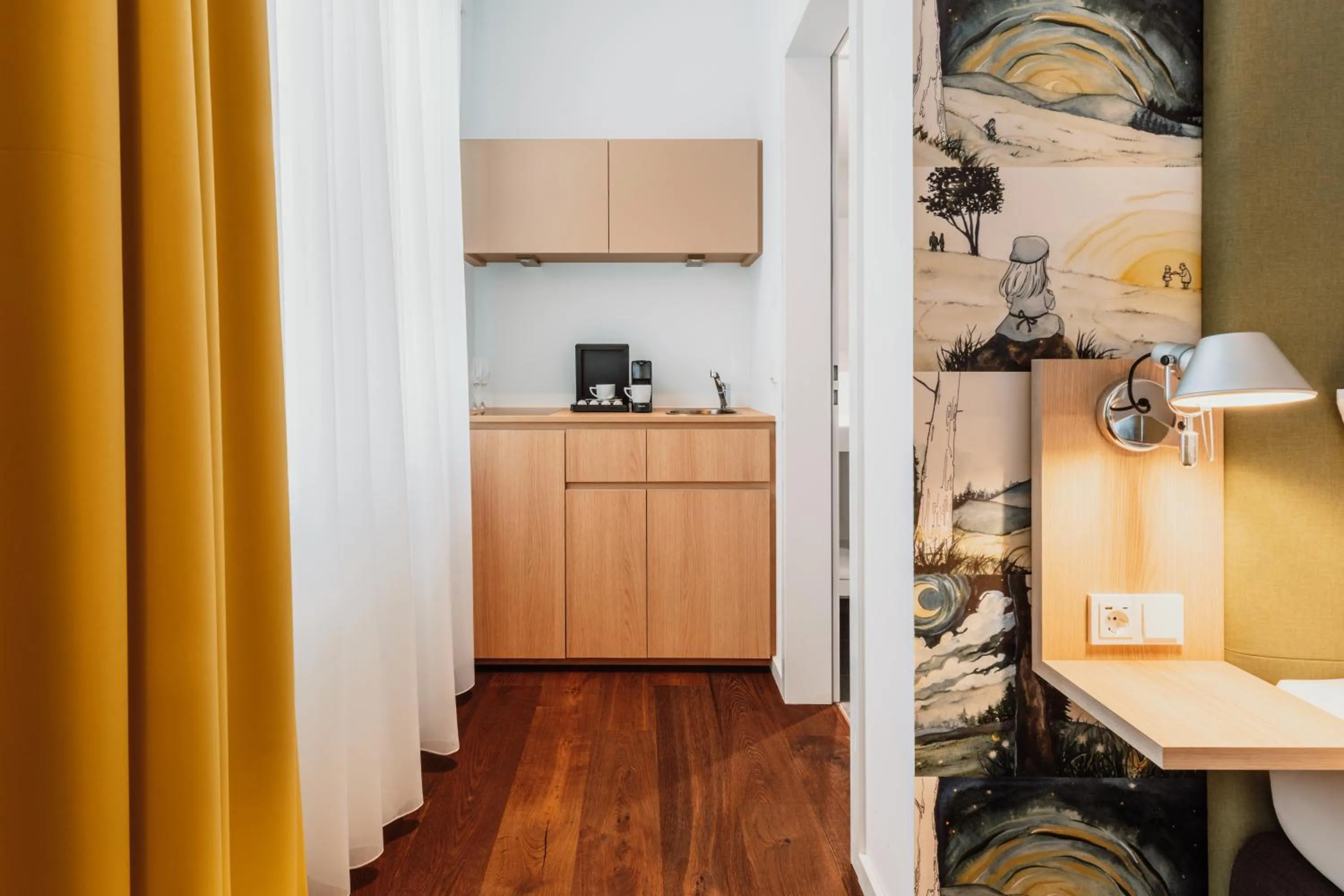 Coffee/tea facilities in Grimms Hotel Hanau