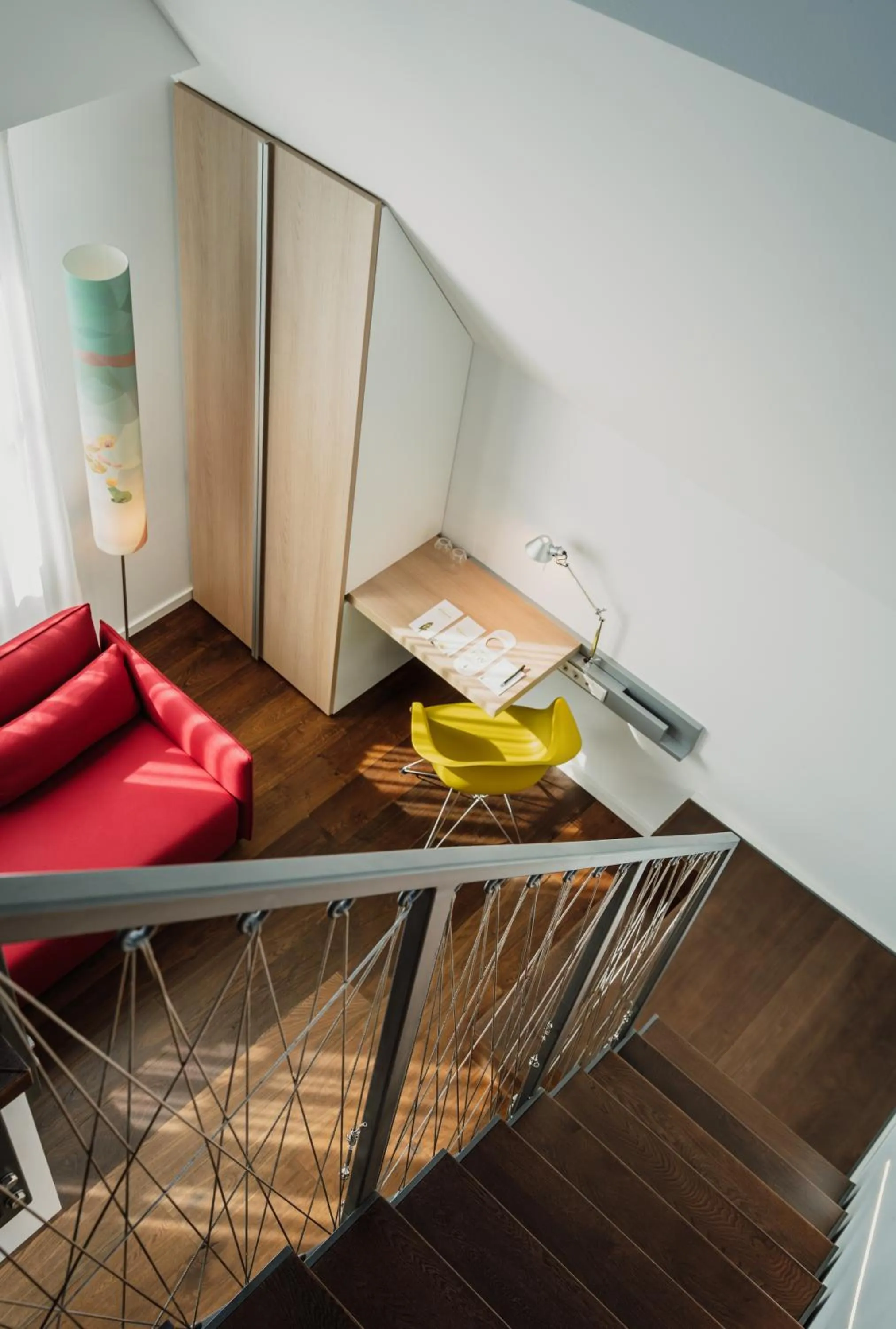 Living room, Bed in Grimms Hotel Hanau