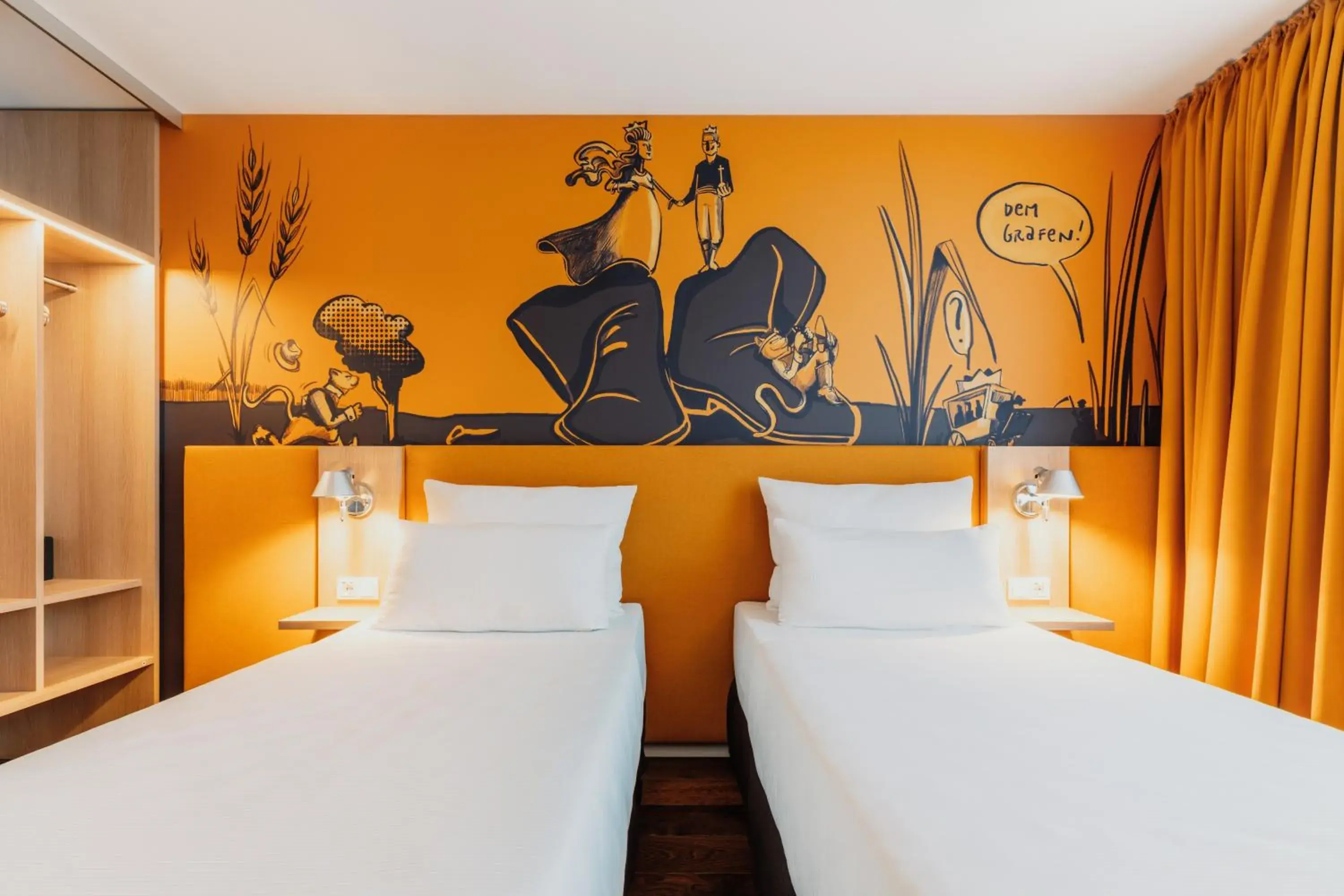Twin Room - single occupancy in Grimms Hotel Hanau Twin Room - single occupancy in Grimms Hotel Hanau