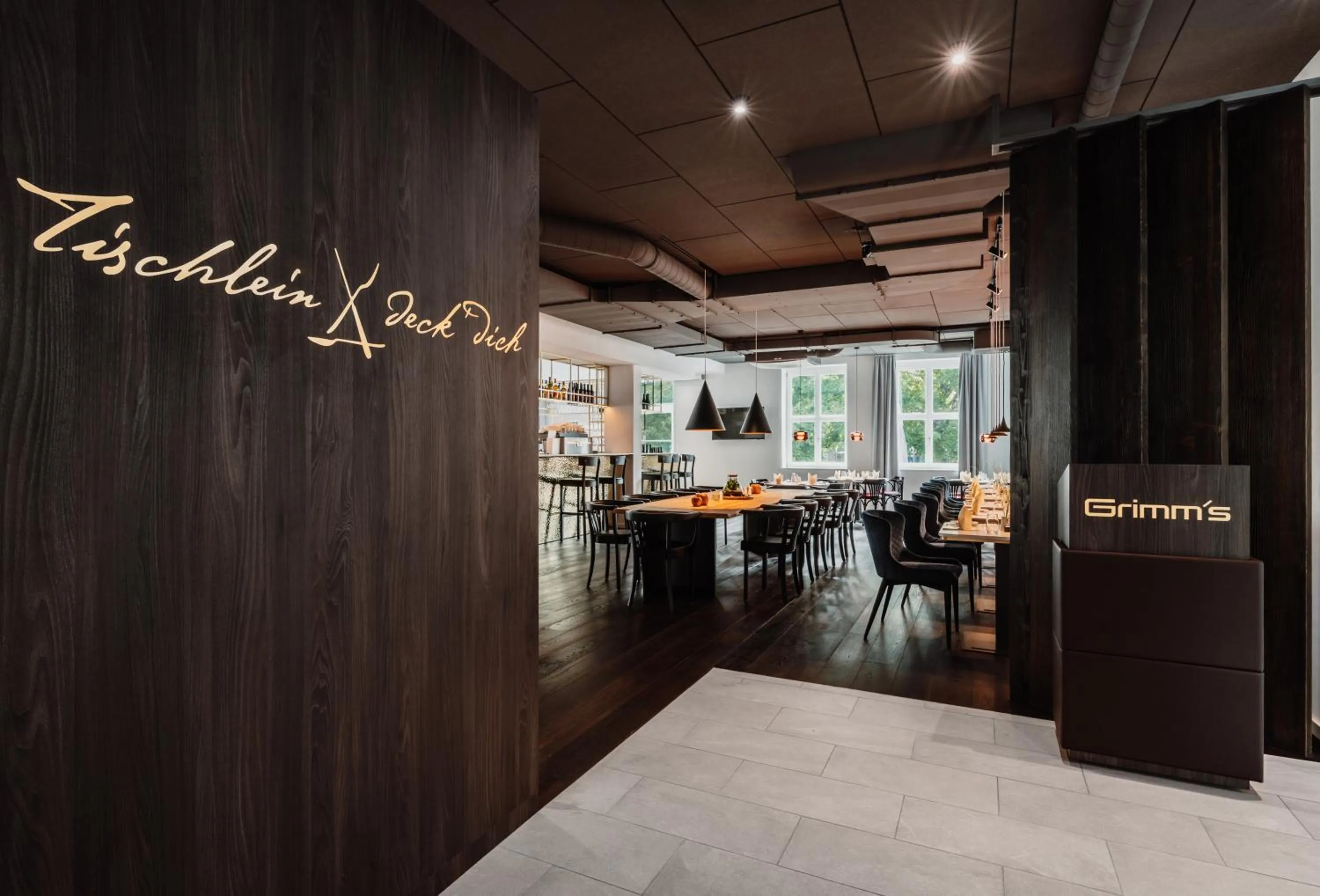 Restaurant/places to eat in Grimms Hotel Hanau