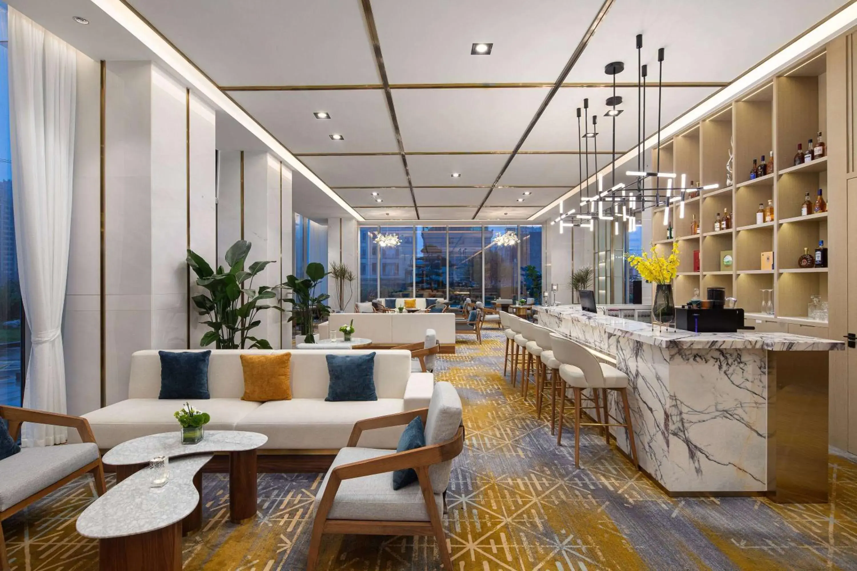 Lobby or reception in Ramada by Wyndham Zhouning Lobby or reception in Ramada by Wyndham Zhouning