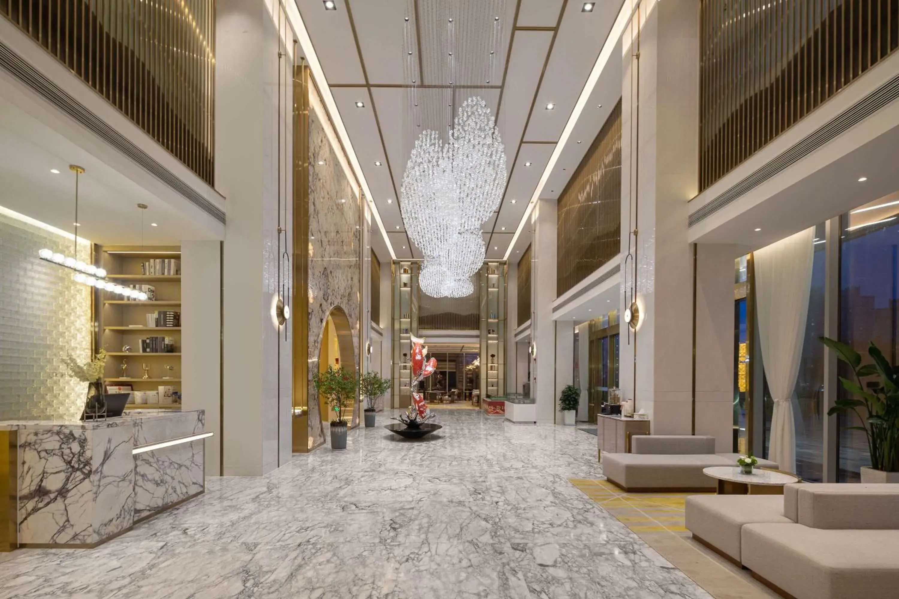 Lobby or reception in Ramada by Wyndham Zhouning Lobby or reception in Ramada by Wyndham Zhouning