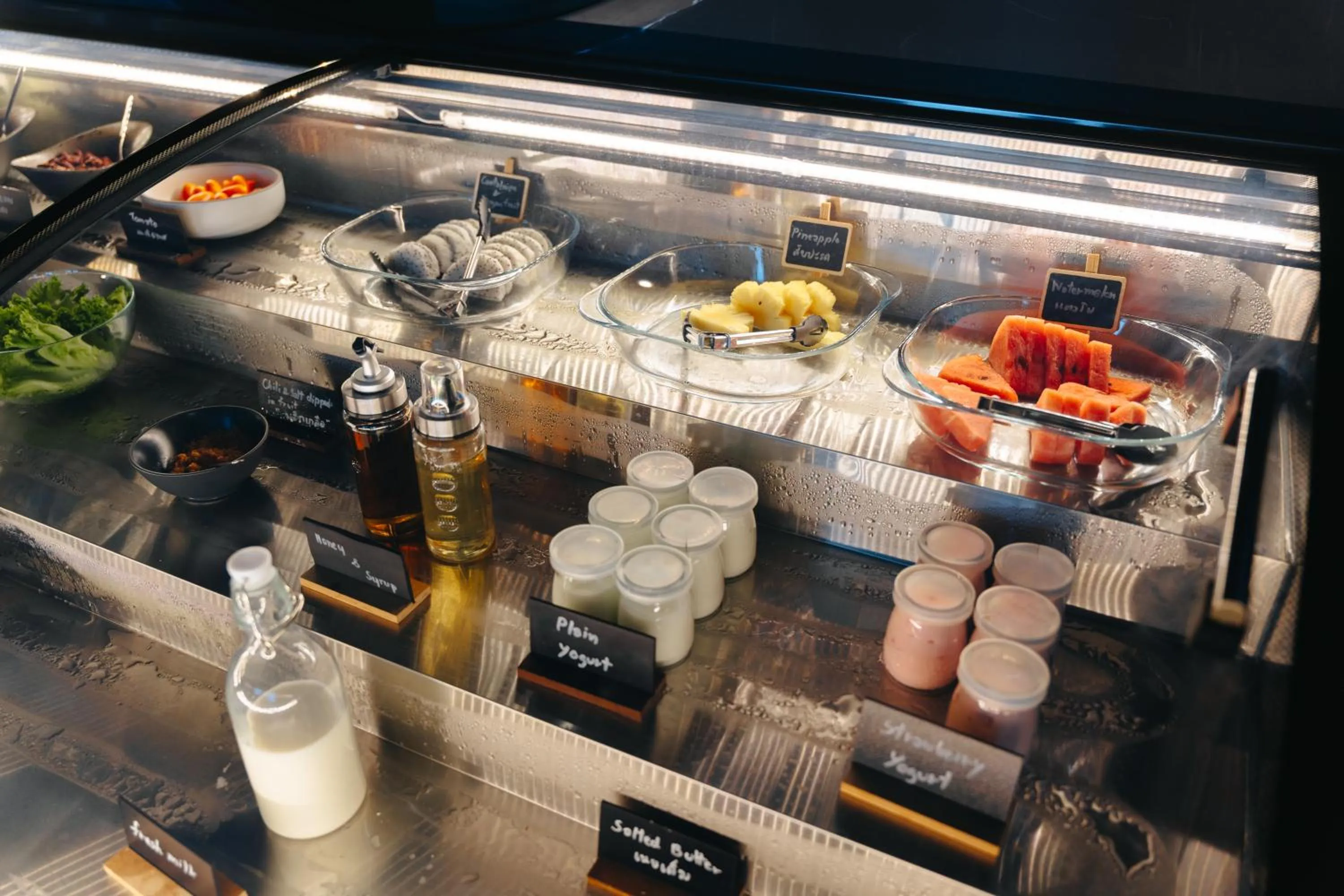 Buffet breakfast in Blu Monkey Hub and Hotel Laguna, Bangtao Phuket