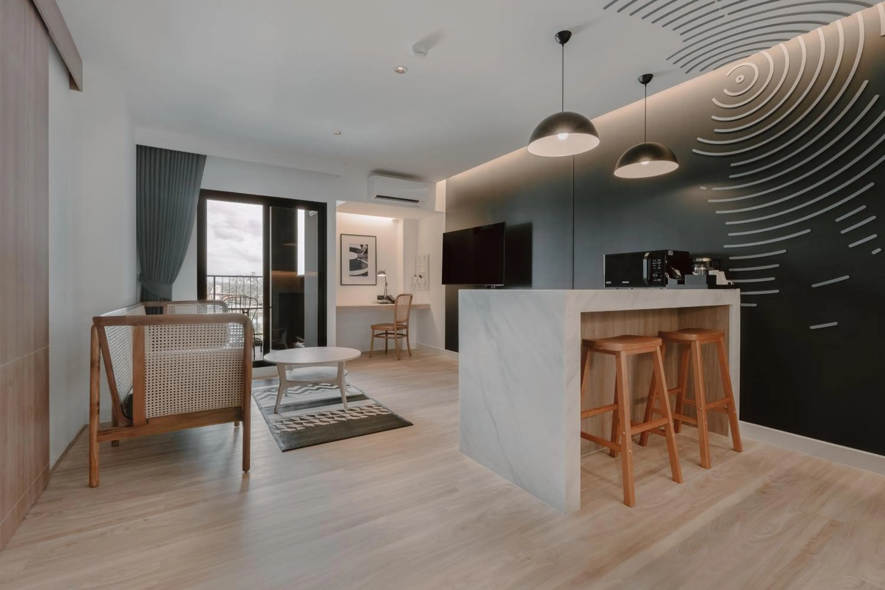 Living room in Blu Monkey Hub and Hotel Laguna, Bangtao Phuket